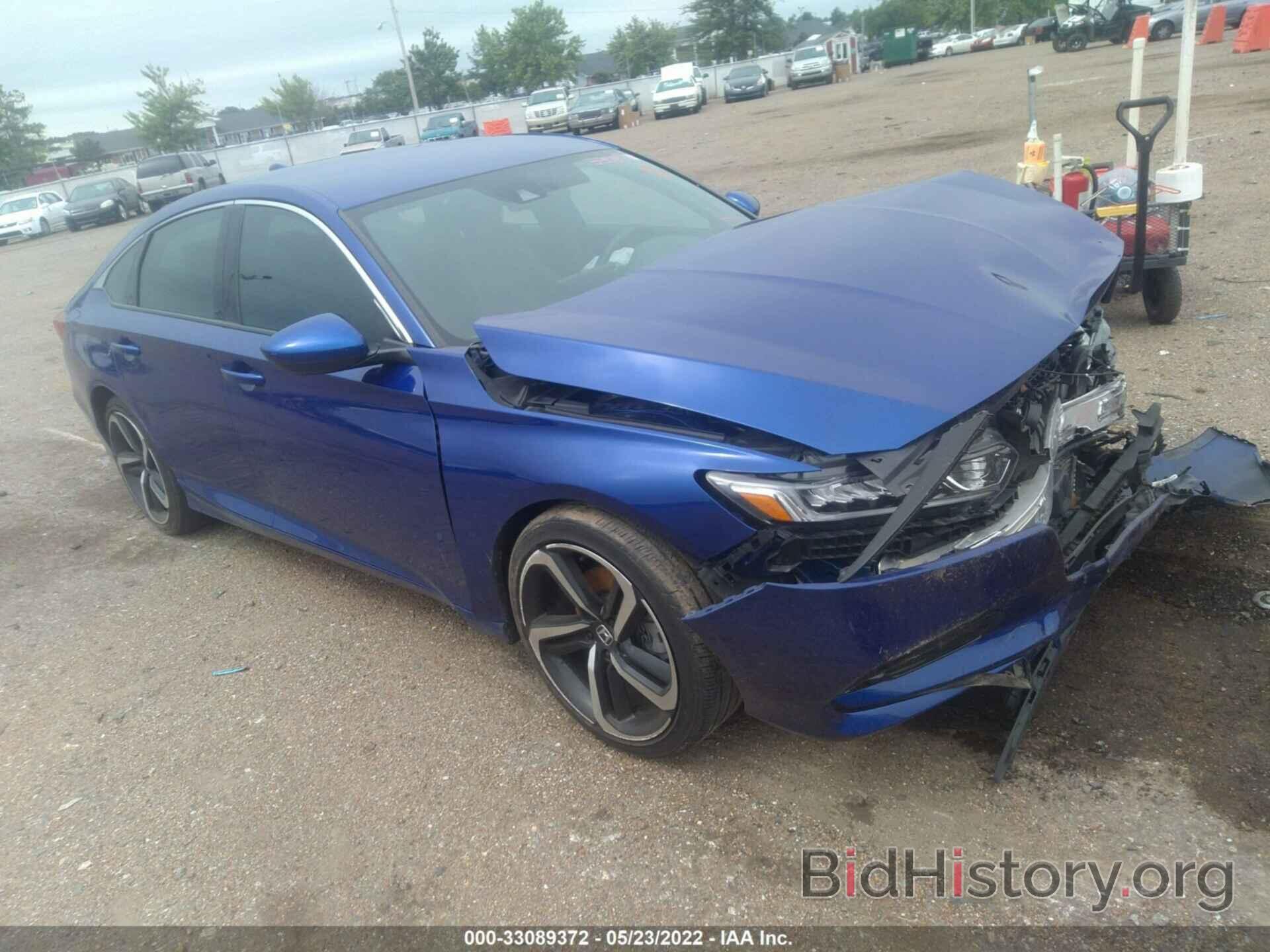 Photo 1HGCV1F36KA083115 - HONDA ACCORD SEDAN 2019