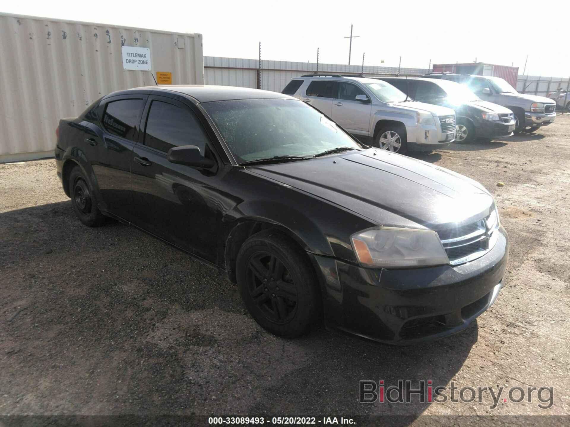 Фотография 1C3CDZCB4DN636629 - DODGE AVENGER 2013