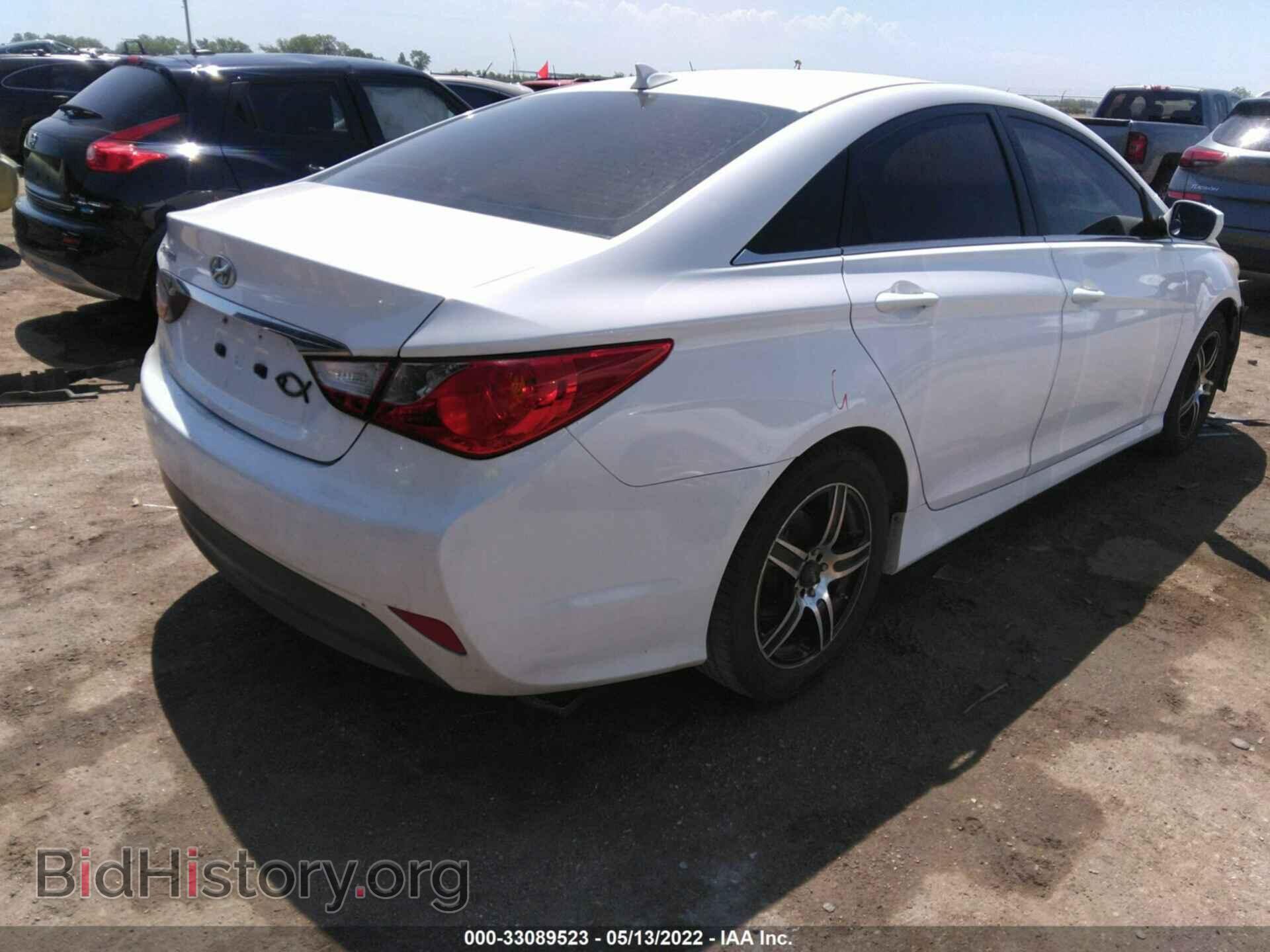 2014 HYUNDAI SONATA - VIN: 5NPEB4AC5EH890232 - Фото 4