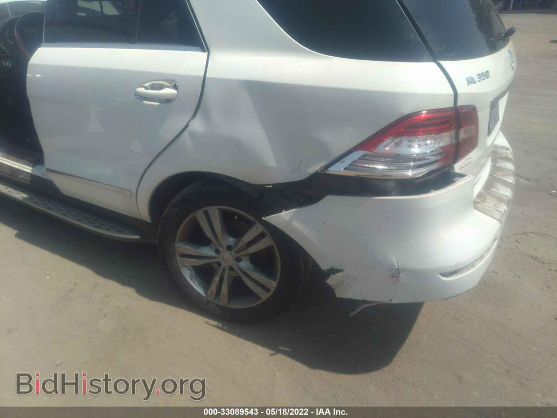 2012 MERCEDES-BENZ M-CLASS - VIN: 4JGDA5HB6CA062451 - Фото 12
