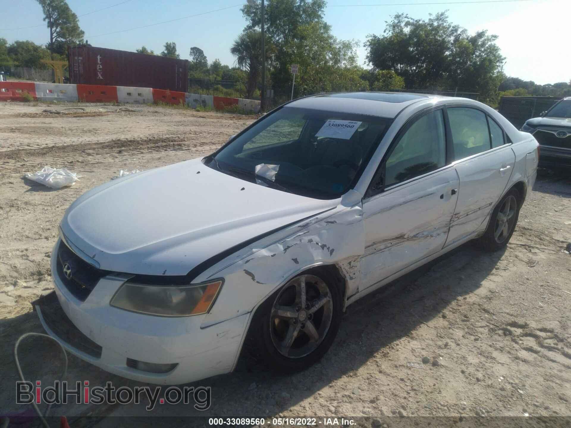 2007 HYUNDAI SONATA - VIN: 5NPEU46F47H214953 - Фото 2