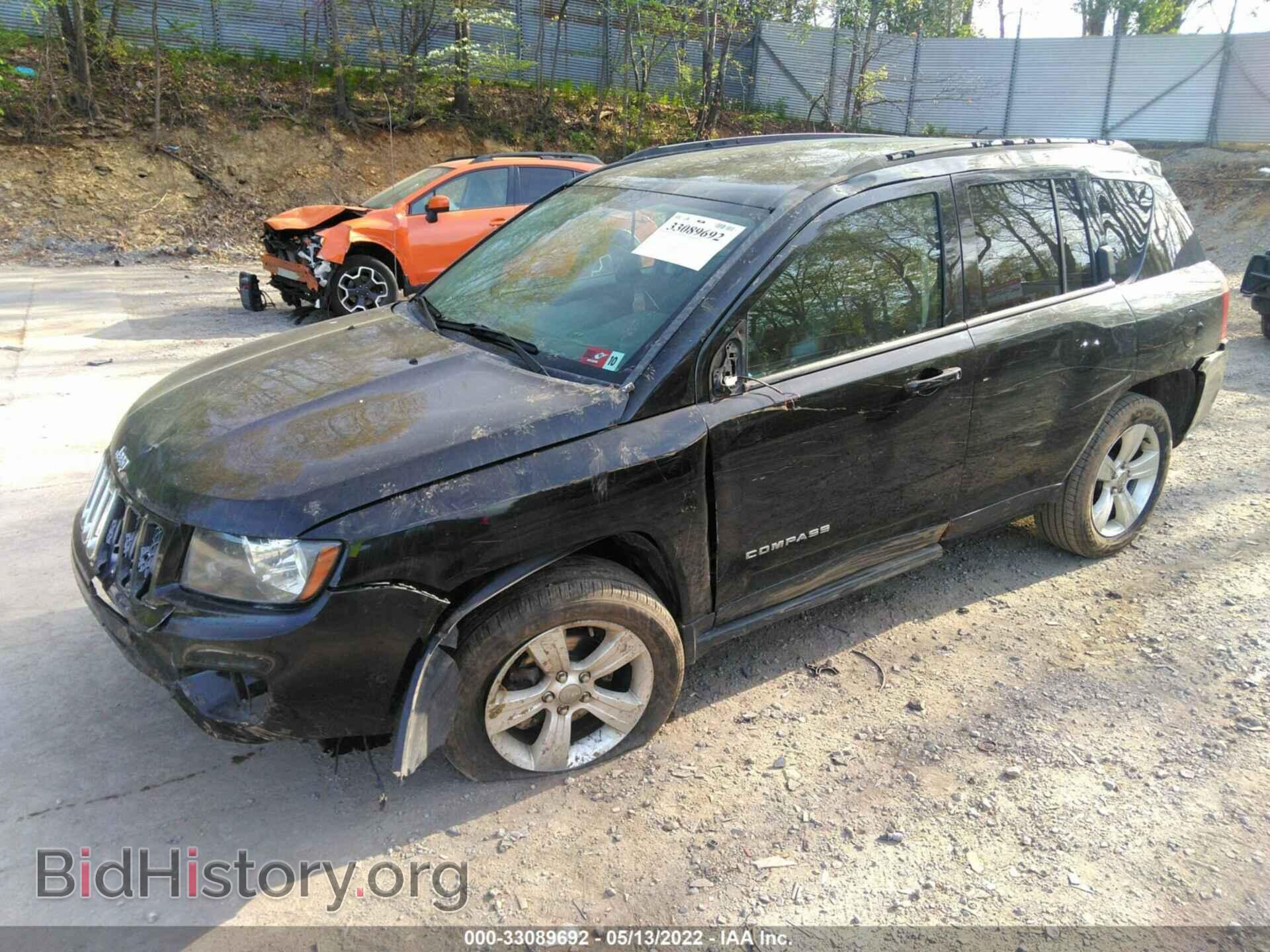 2014 JEEP COMPASS - VIN: 1C4NJDEB4ED551424 - Фото 2