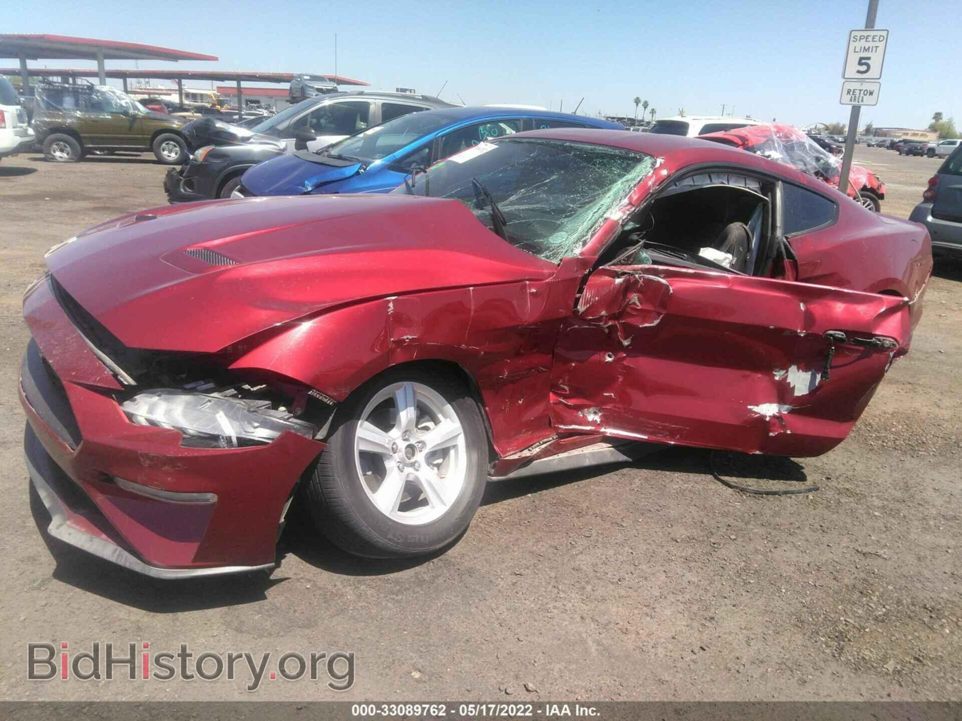 2019 FORD MUSTANG - VIN: 1FA6P8TH9K5112281 - Фото 2