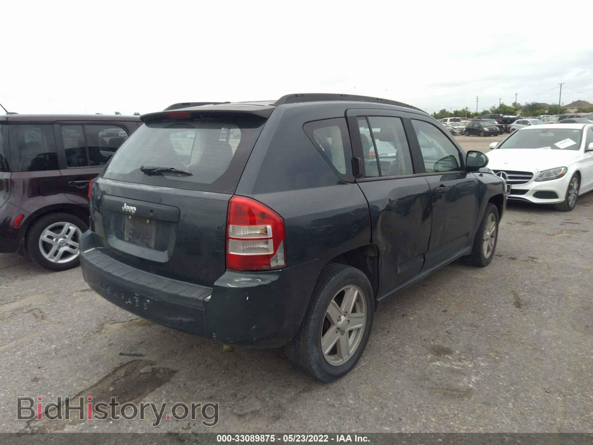 2007 JEEP COMPASS - VIN: 1J8FT47037D240640 - Фото 4