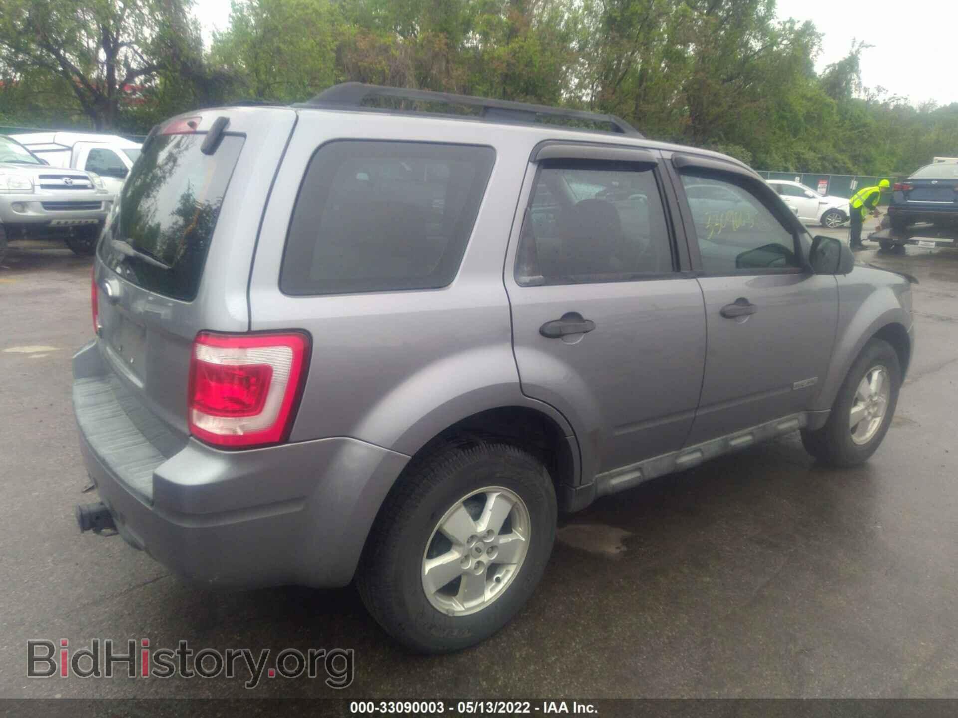 2008 FORD ESCAPE - VIN: 1FMCU02Z28KA05693 - Фото 4