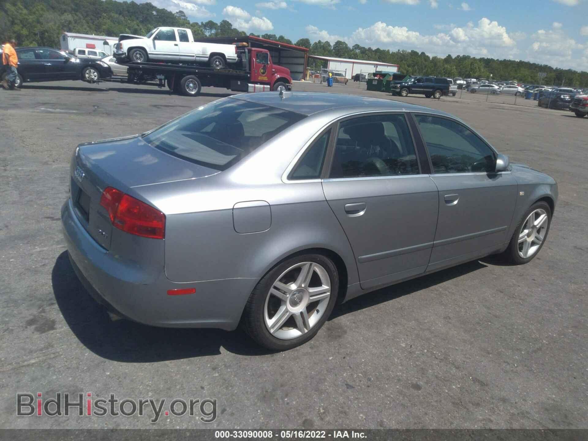 2007 AUDI A4 - VIN: WAUAF78E57A056125 - Фото 4