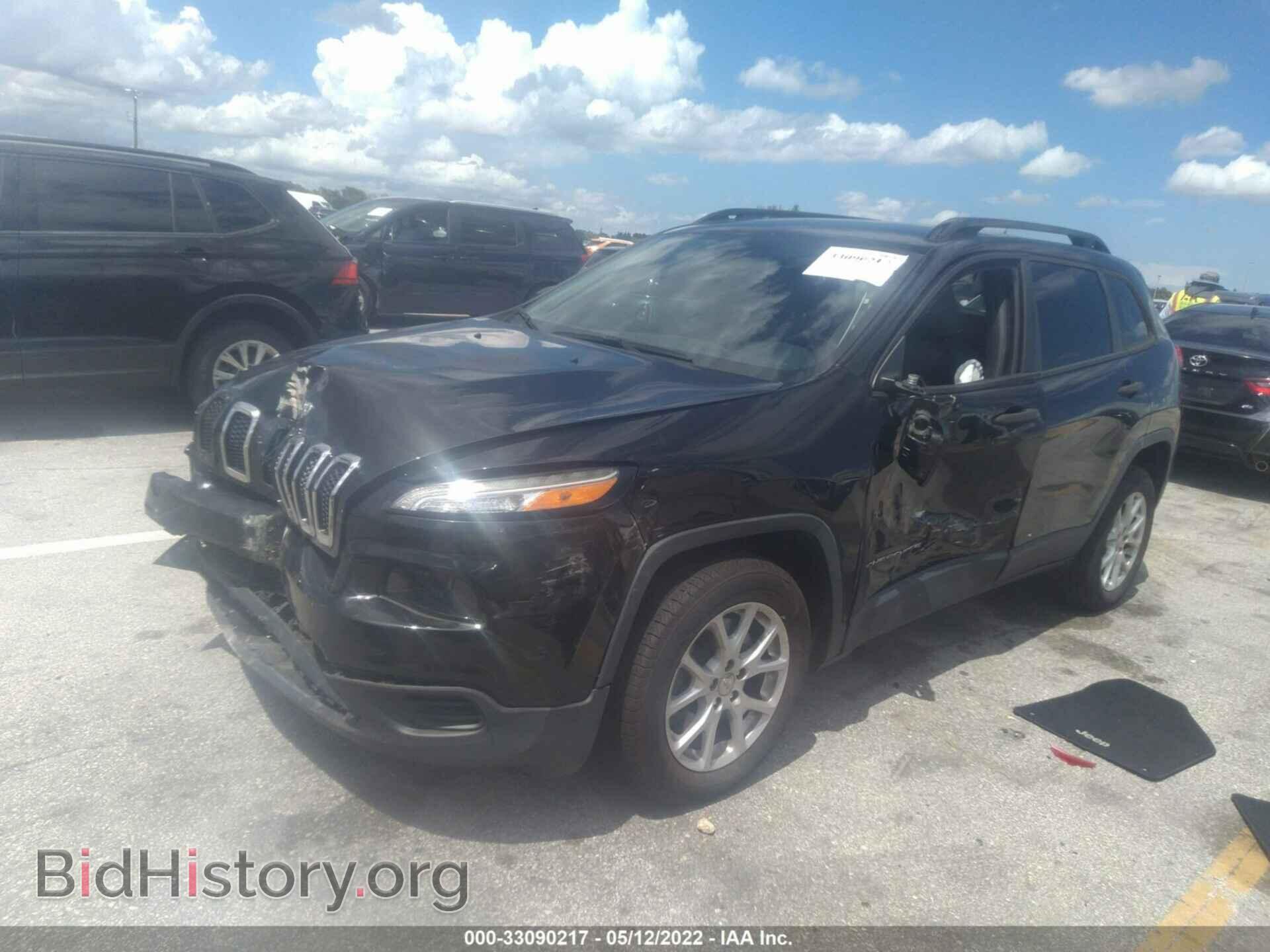2016 JEEP CHEROKEE - VIN: 1C4PJLAB7GW159652 - Фото 2