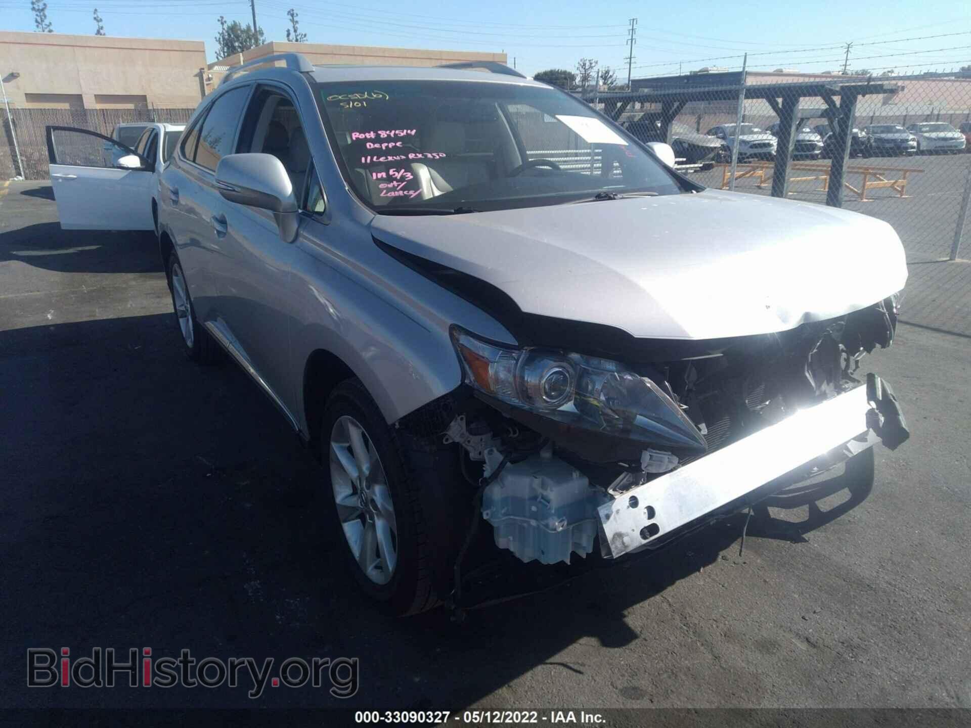 Photo 2T2ZK1BAXBC053094 - LEXUS RX 350 2011