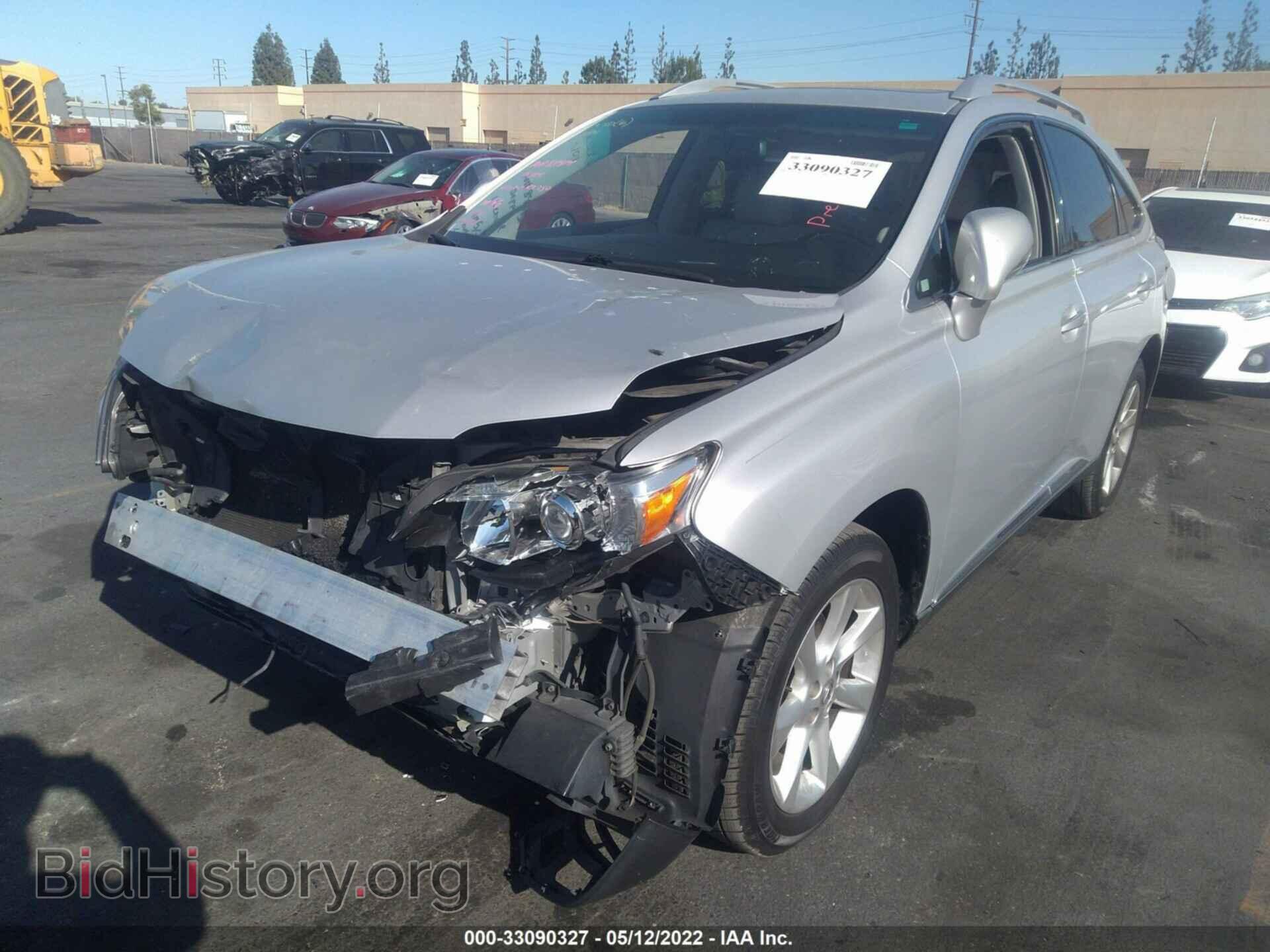 2011 LEXUS RX 350 - VIN: 2T2ZK1BAXBC053094 - Фото 2