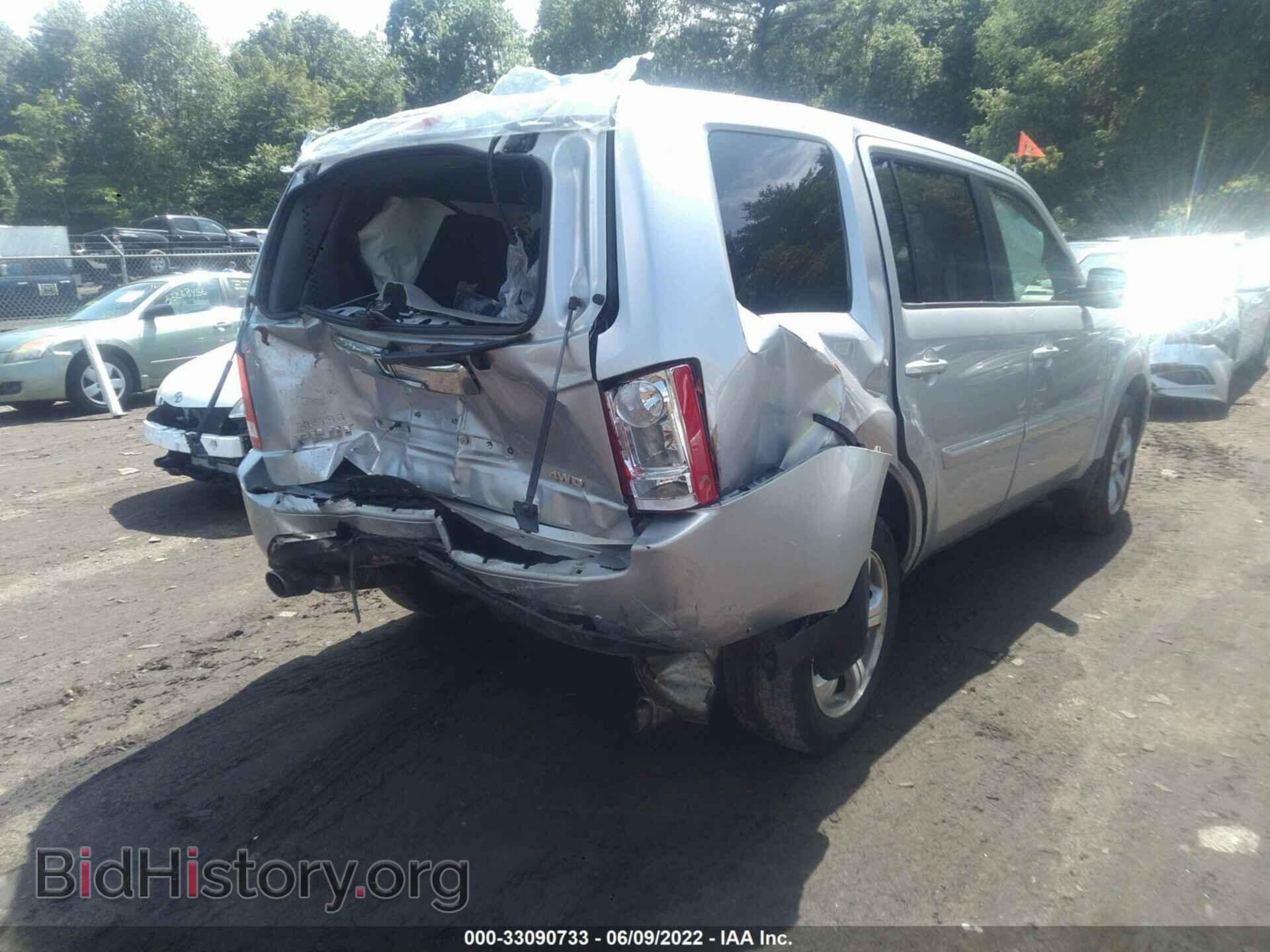 2012 HONDA PILOT - VIN: 5FNYF4H50CB035832 - Фото 4