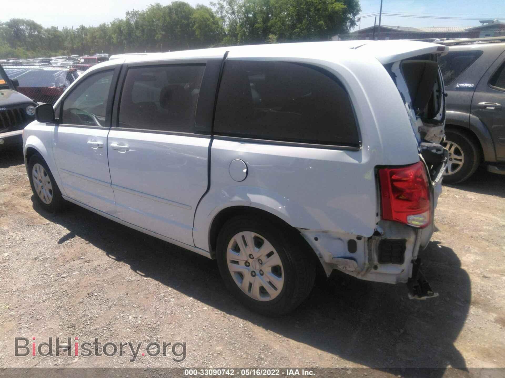 2016 DODGE GRAND CARAVAN - VIN: 2C4RDGBG4GR324793 - Фото 3