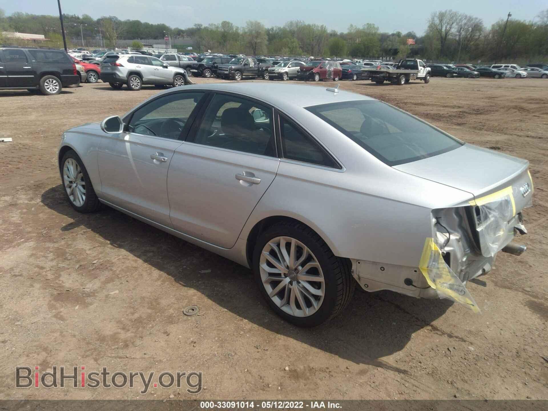 2014 AUDI A6 - VIN: WAUGFAFC9EN047992 - Фото 3