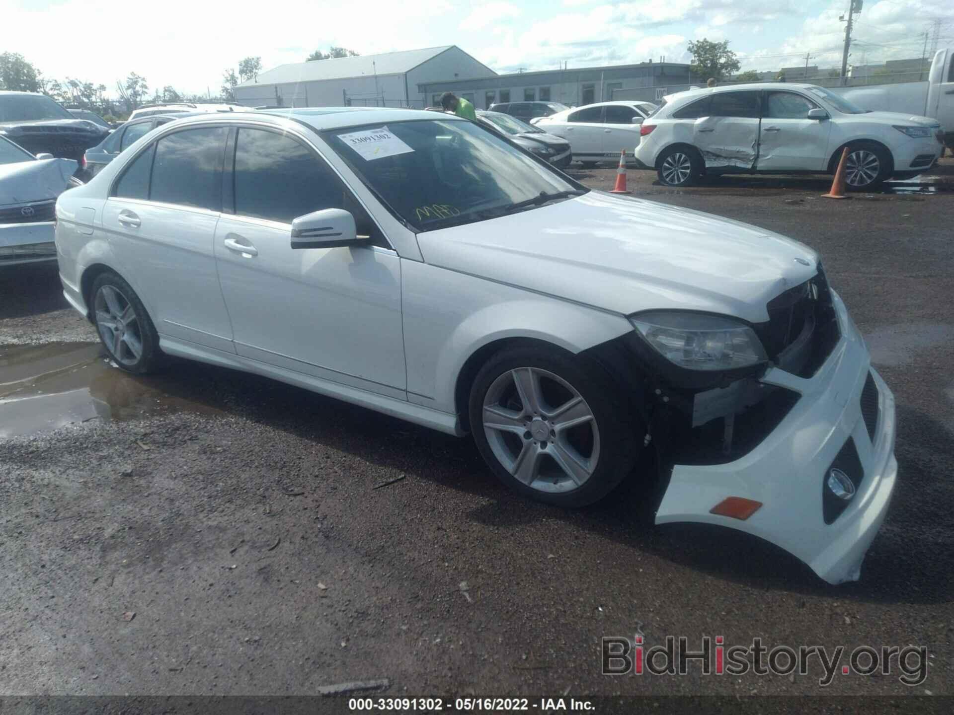 Photo WDDGF5EB7AR088388 - MERCEDES-BENZ C-CLASS 2010