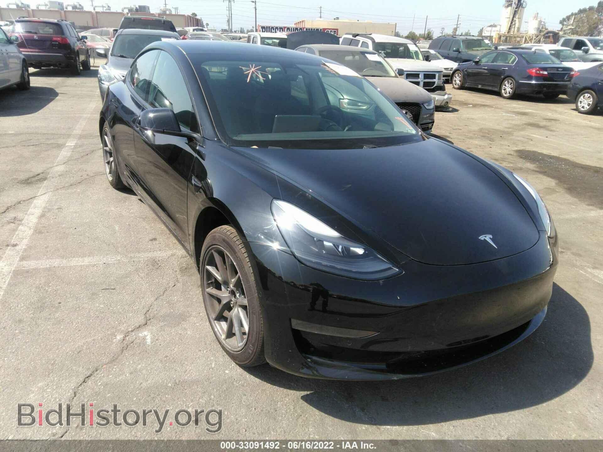 Photo 5YJ3E1EA0MF876435 - TESLA MODEL 3 2021
