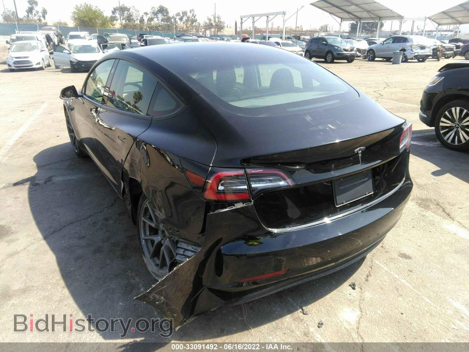 2021 TESLA MODEL 3 - VIN: 5YJ3E1EA0MF876435 - Фото 3