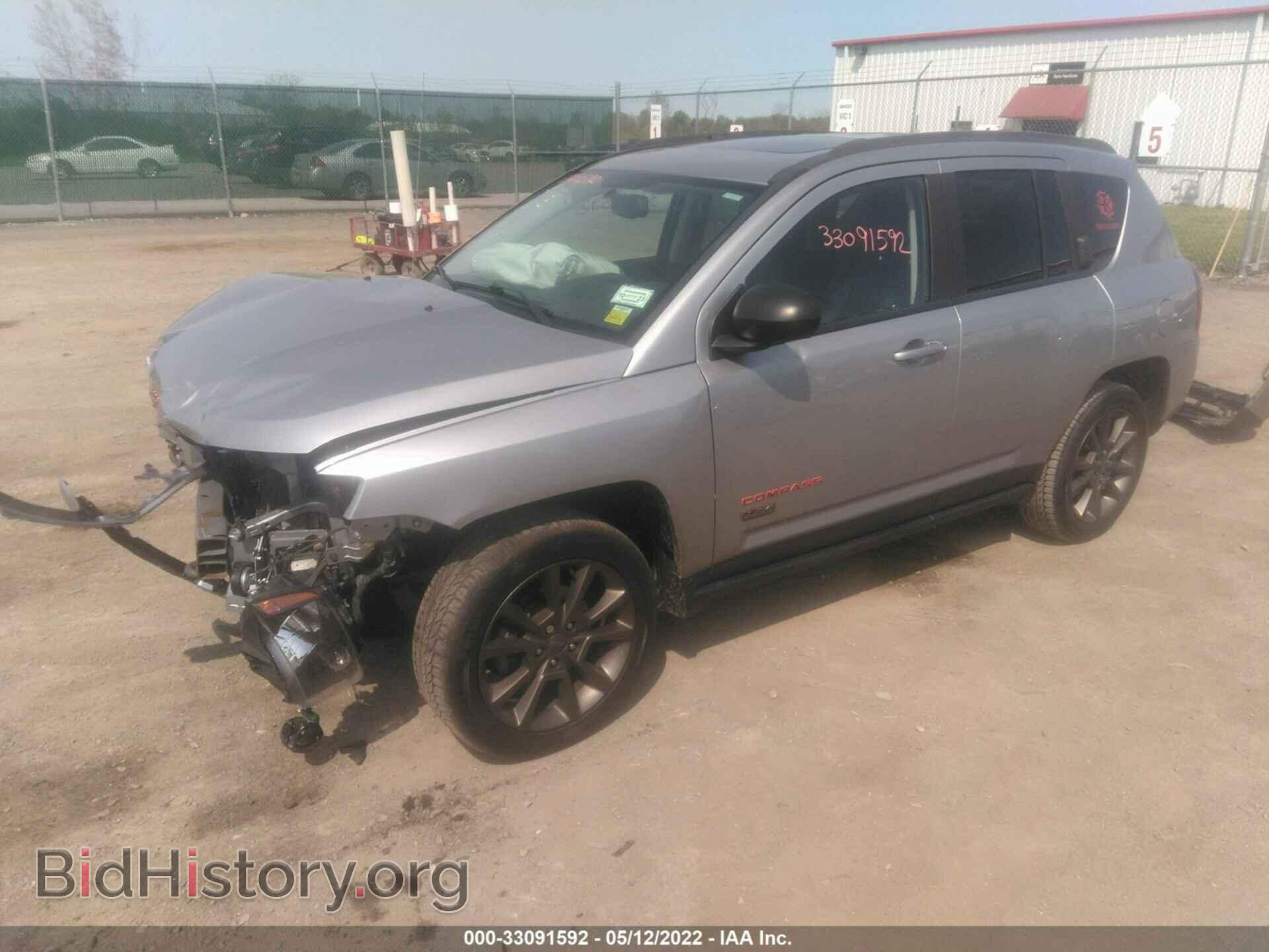 2016 JEEP COMPASS - VIN: 1C4NJDBBXGD708932 - Фото 2