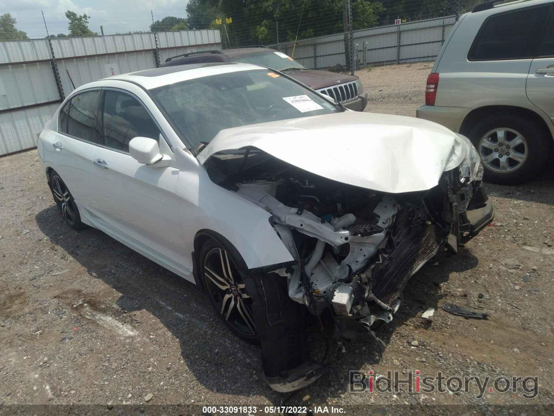 Photo 1HGCR3F97GA006667 - HONDA ACCORD SEDAN 2016