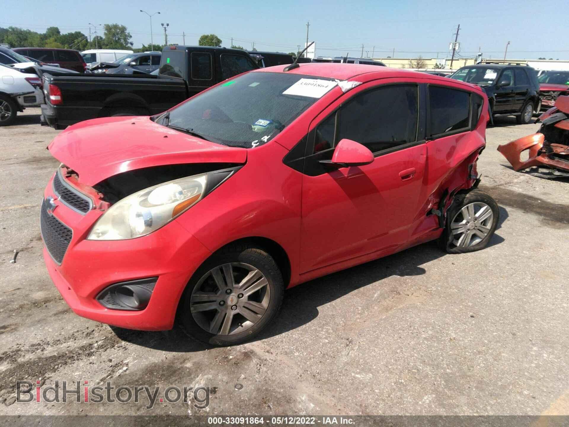 2013 CHEVROLET SPARK - VIN: KL8CC6S98DC505011 - Фото 2