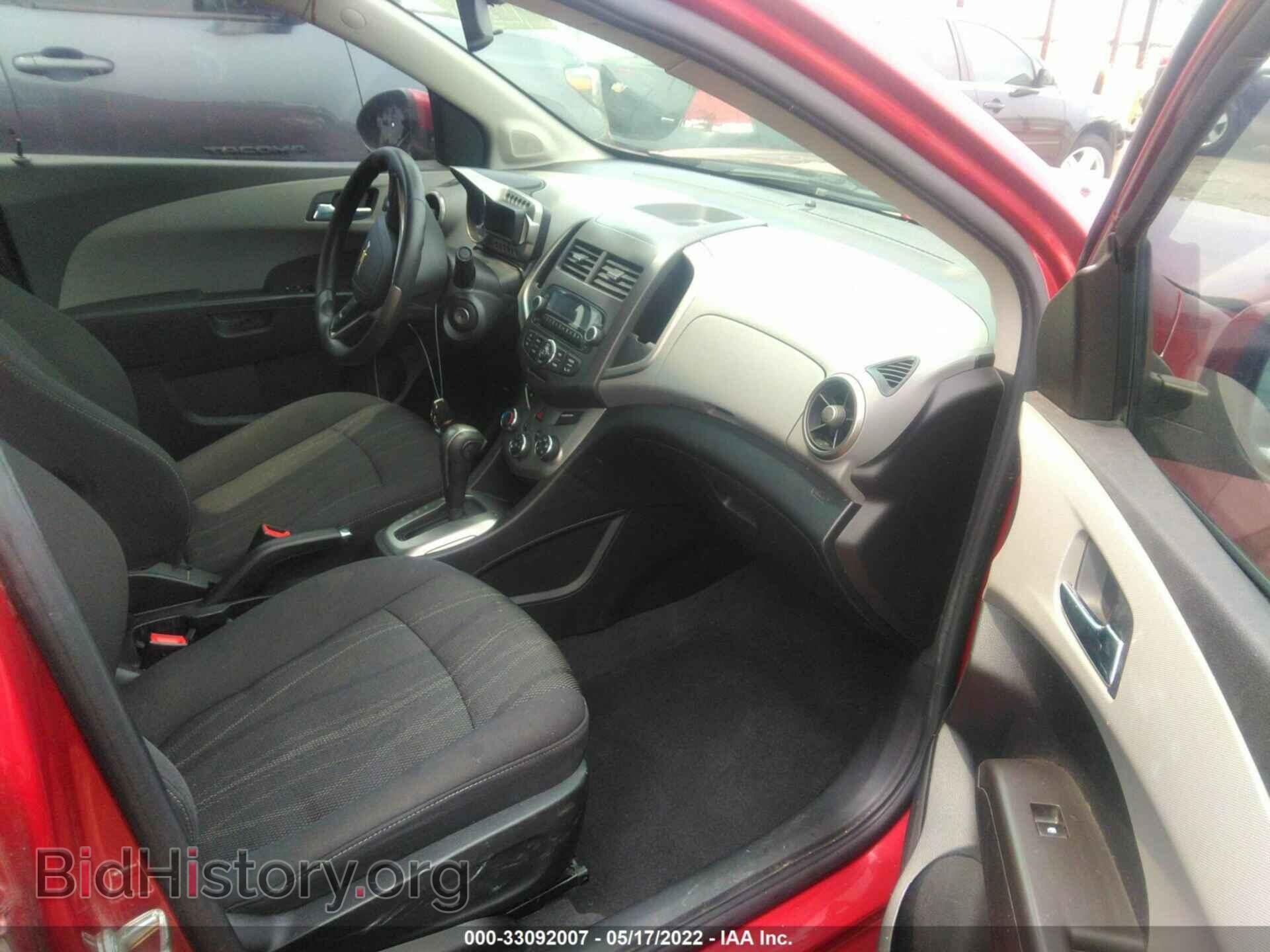 2014 CHEVROLET SONIC - VIN: 1G1JC5SB2E4140499 - Фото 5