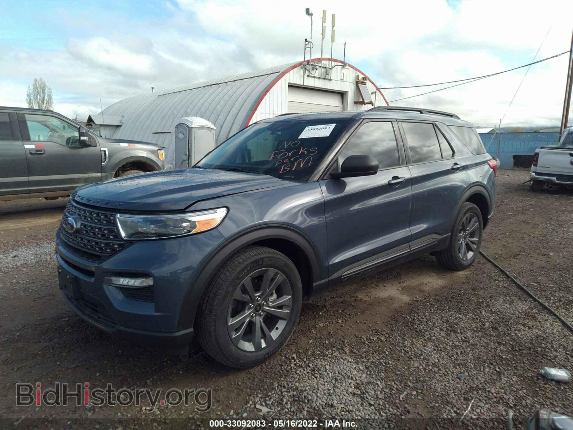 2021 FORD EXPLORER - VIN: 1FMSK8DH5MGA72676 - Фото 2