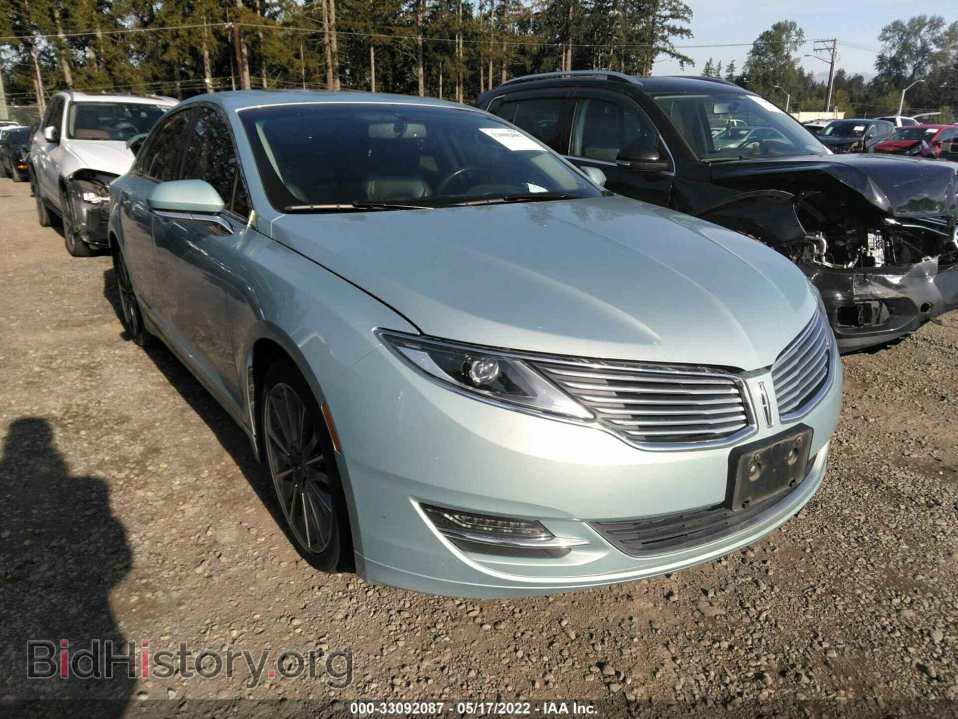 Фотография 3LN6L2LU1DR818110 - LINCOLN MKZ 2013