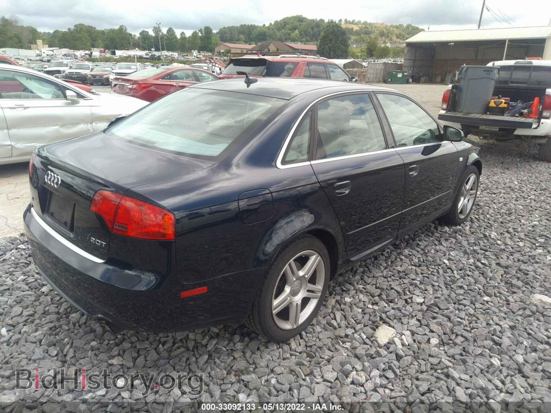 2008 AUDI A4 - VIN: WAUAF78E18A032423 - Фото 4