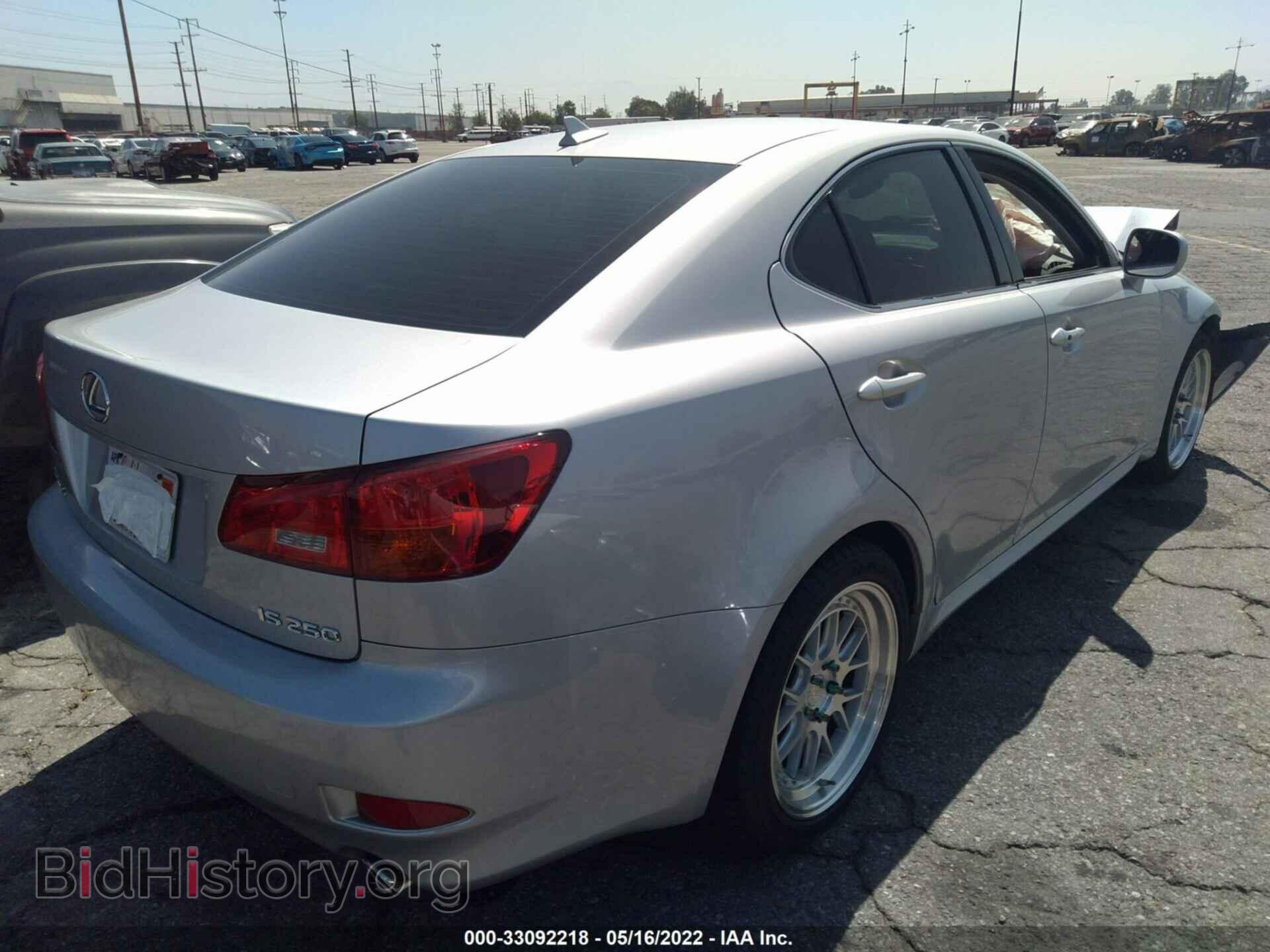 2007 LEXUS IS 250 - VIN: JTHBK262875040958 - Фото 4