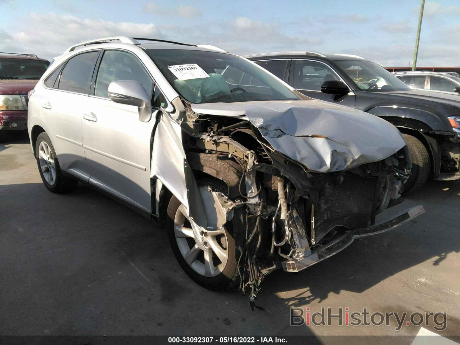 Photo 2T2ZK1BA6CC073604 - LEXUS RX 350 2012