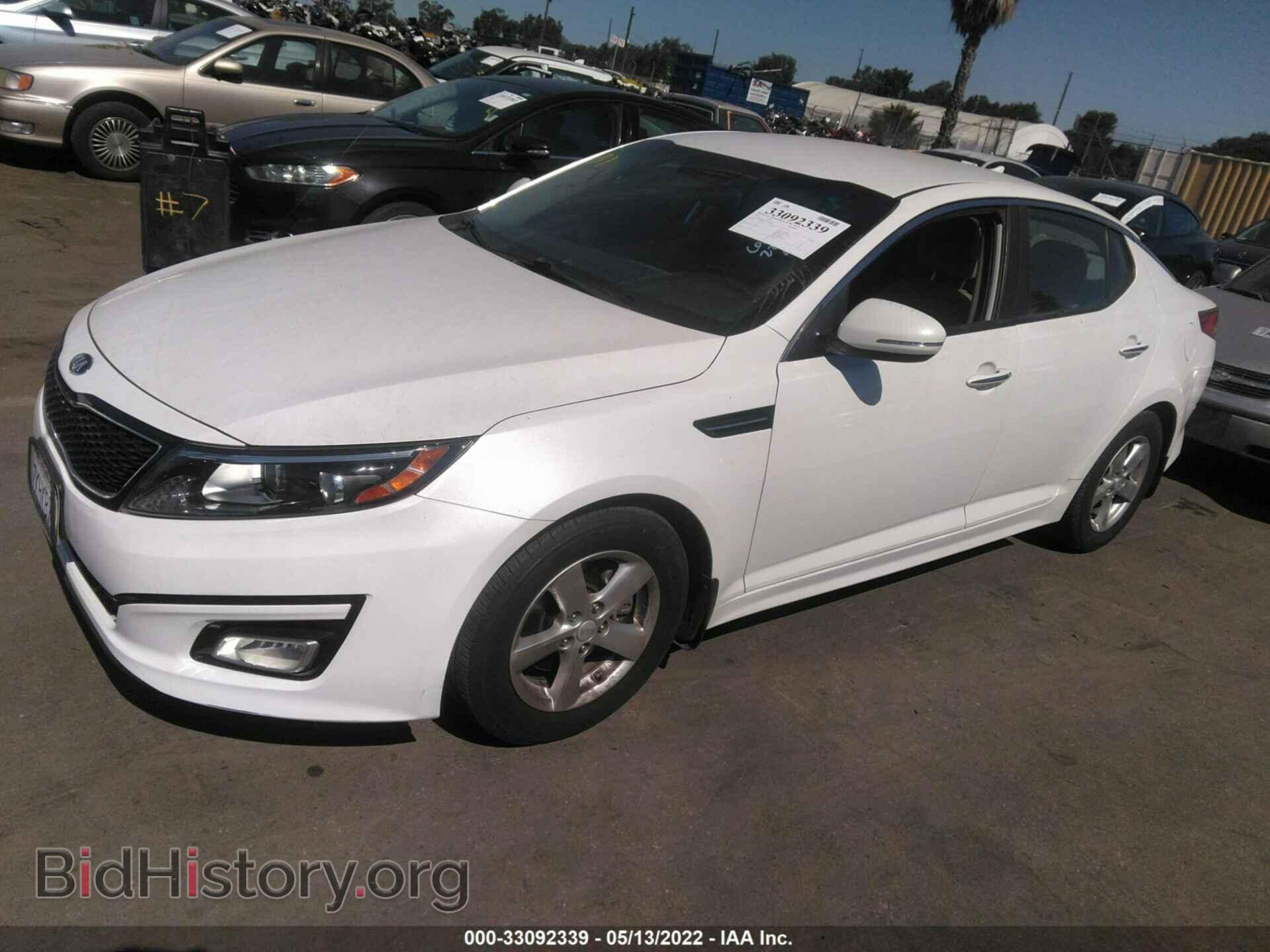 2015 KIA OPTIMA - VIN: KNAGM4A74F5586846 - Photo 2