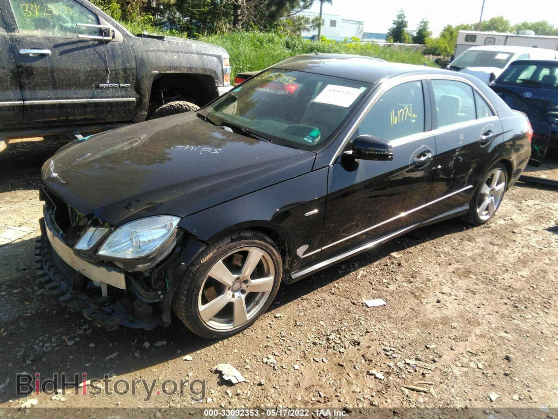 2012 MERCEDES-BENZ E-CLASS - VIN: WDDHF8JBXCA522980 - Фото 2