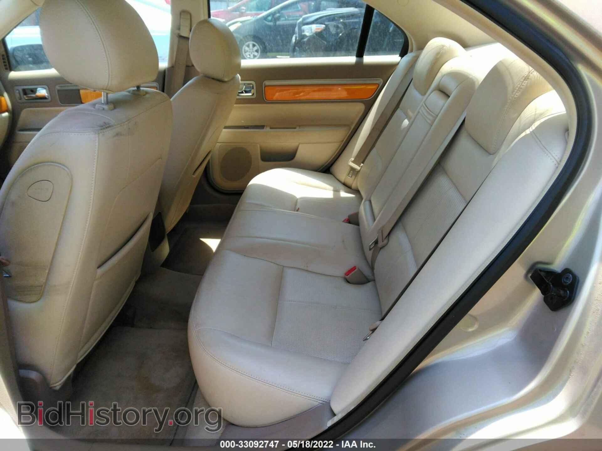 2006 LINCOLN ZEPHYR - VIN: 3LNHM261X6R611922 - Фото 8