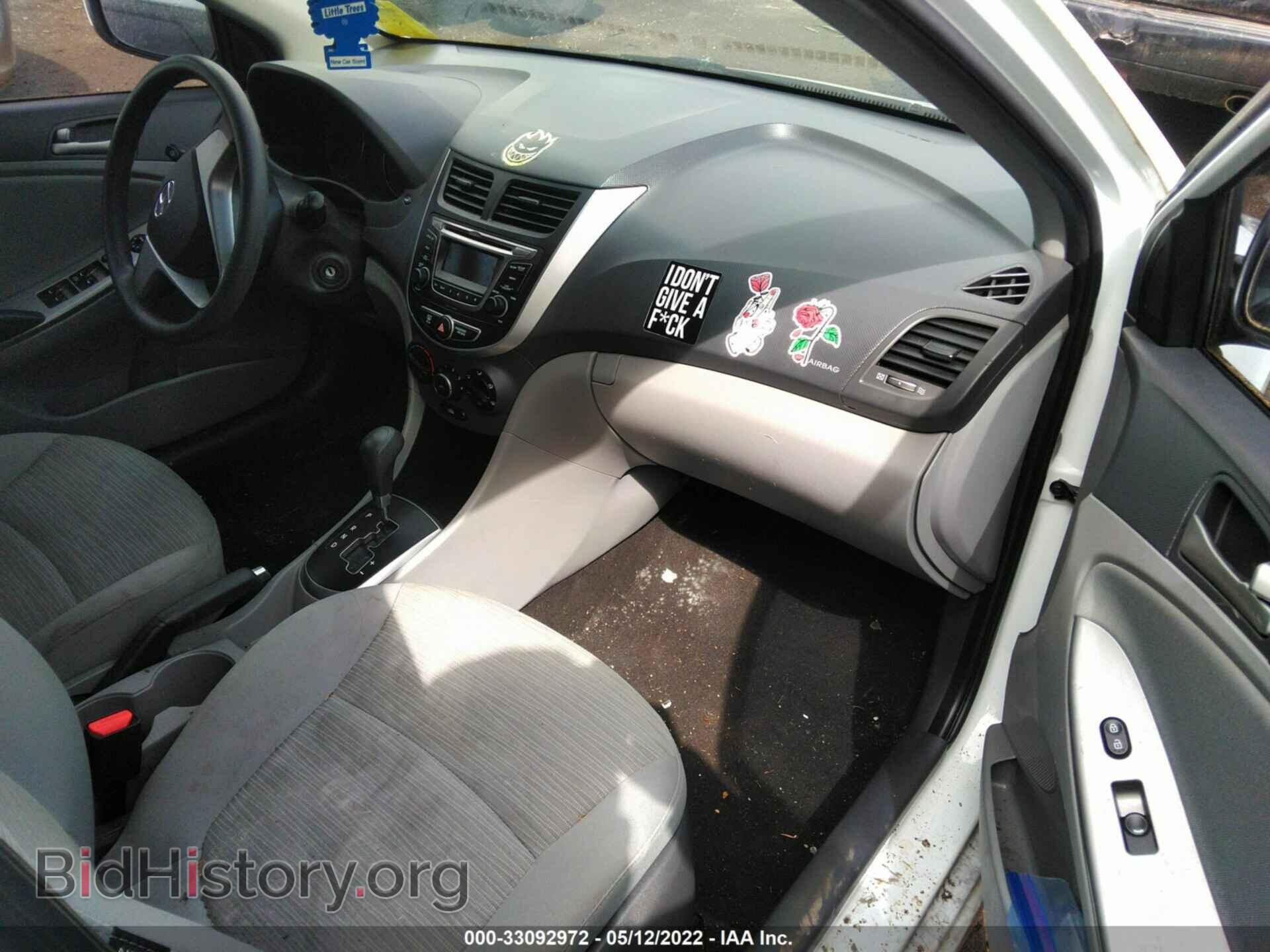 2016 HYUNDAI ACCENT - VIN: KMHCT4AE6GU121975 - Фото 5