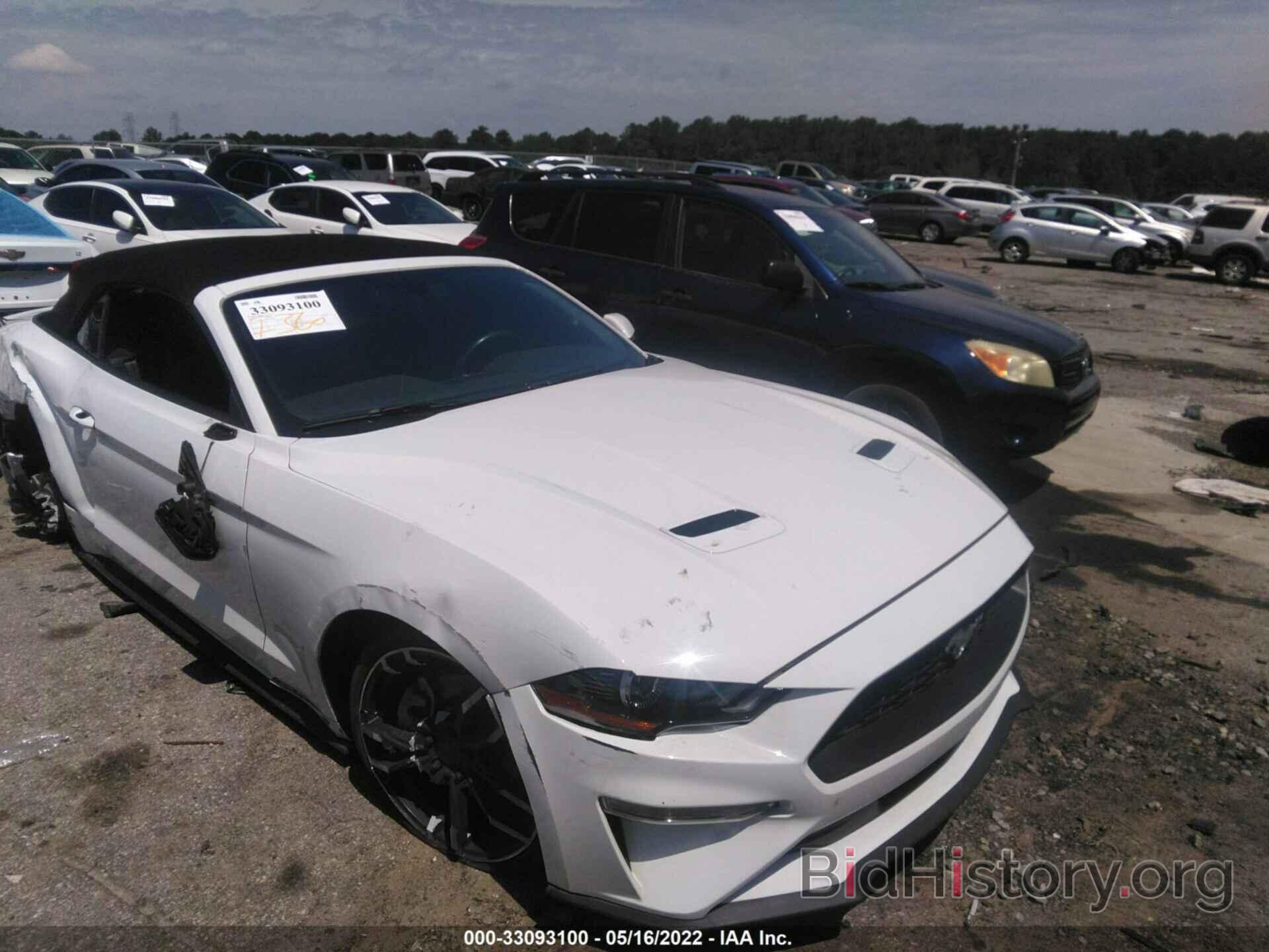 Photo 1FATP8UH2K5199278 - FORD MUSTANG 2019
