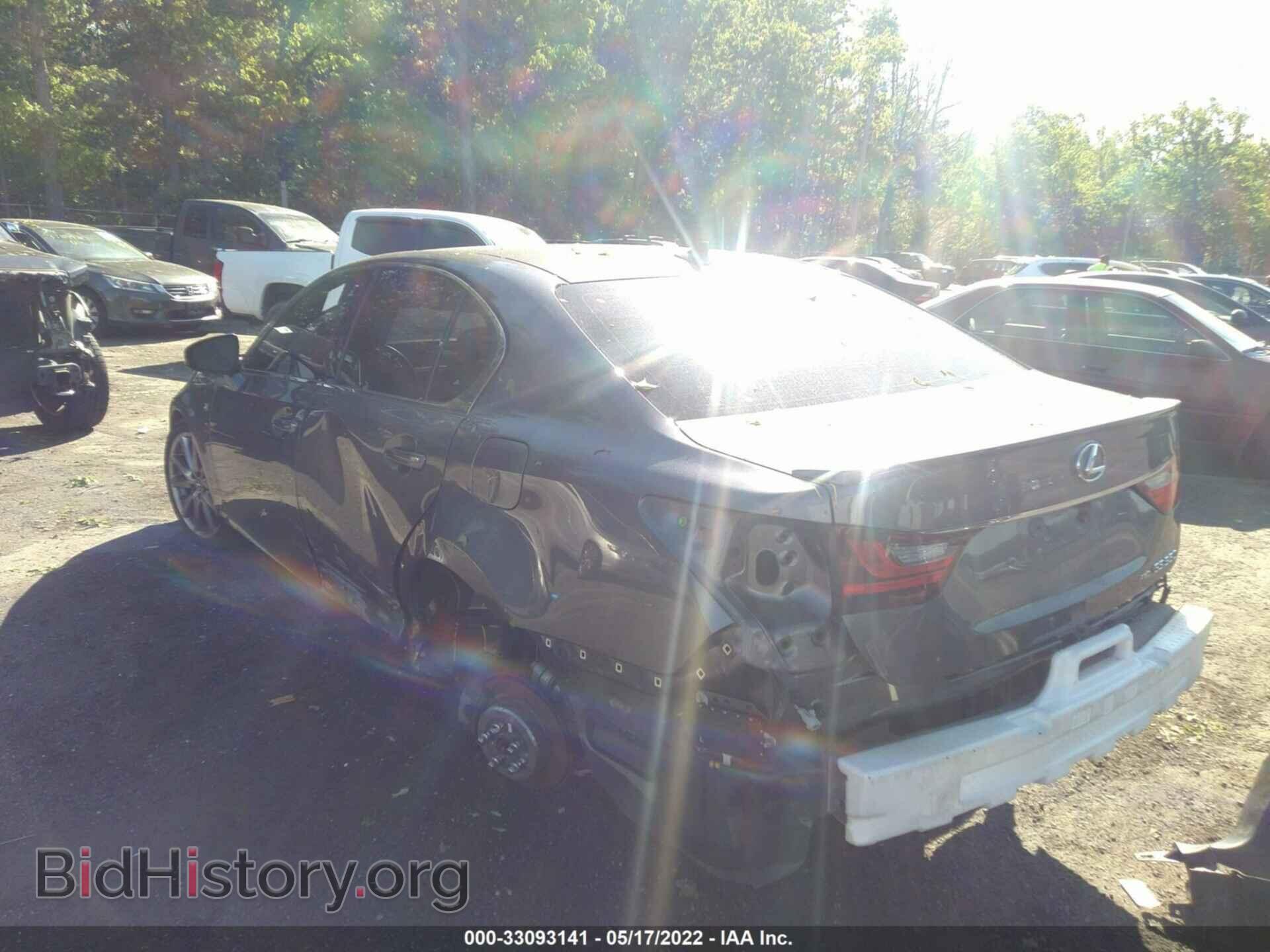 2013 LEXUS GS 350 - VIN: JTHCE1BL8D5019317 - Фото 3