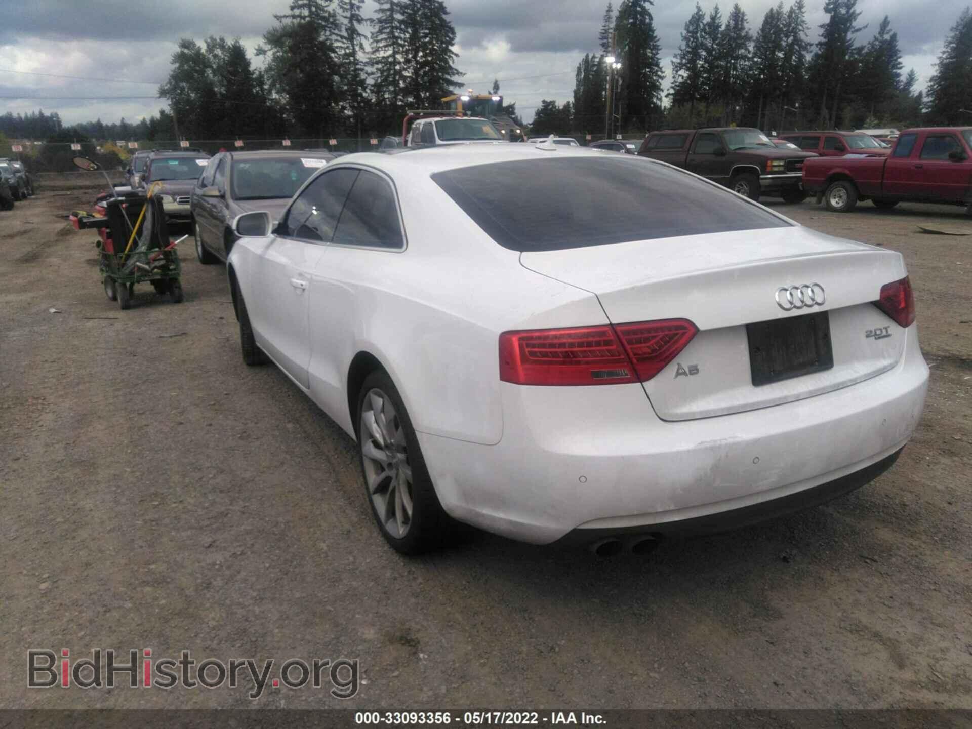 2013 AUDI A5 - VIN: WAULFAFR0DA033259 - Фото 3