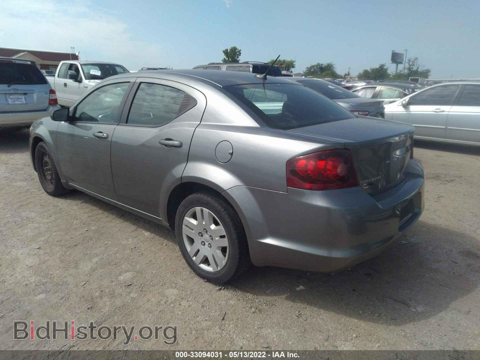 2013 DODGE AVENGER - VIN: 1C3CDZAG7DN747657 - Photo 3