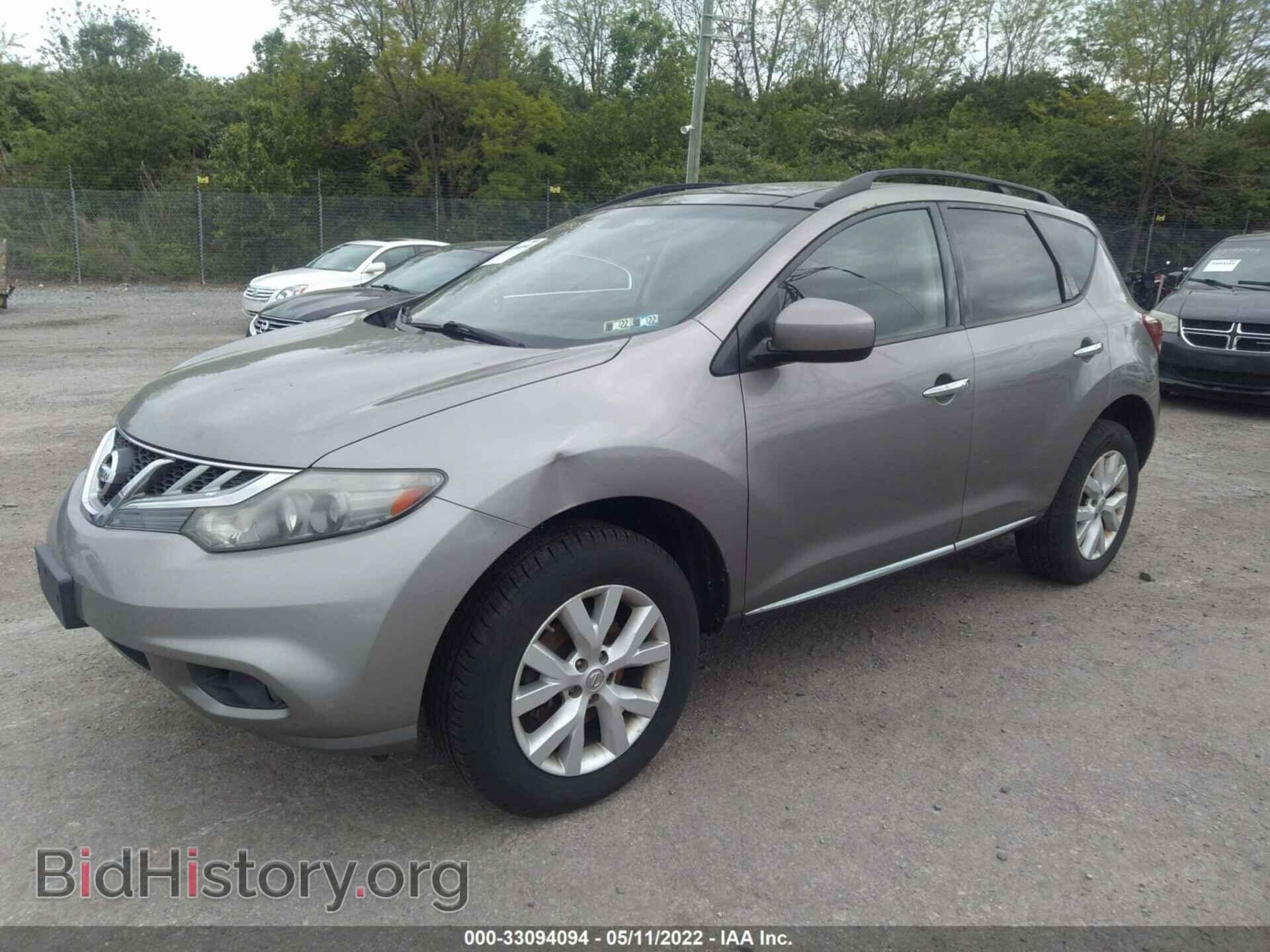 2011 NISSAN MURANO - VIN: JN8AZ1MW3BW158366 - Photo 2