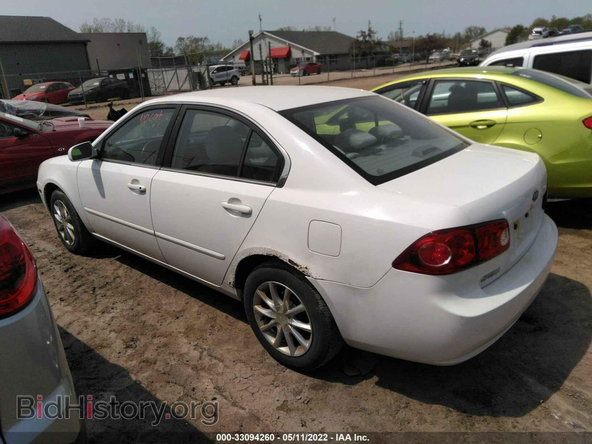 2007 KIA OPTIMA - VIN: KNAGE123X75091477 - Фото 3