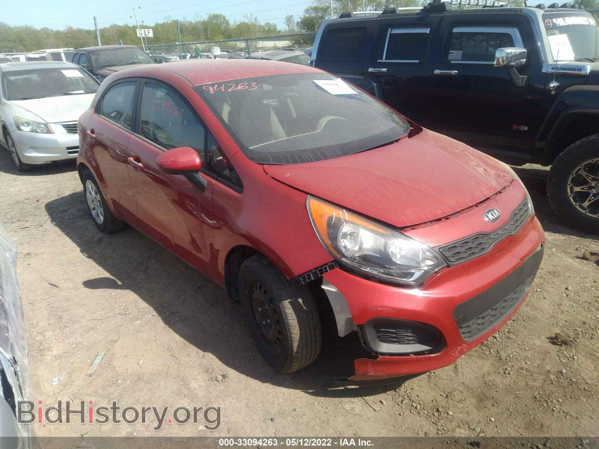 Фотография KNADM5A34D6168512 - KIA RIO 2013