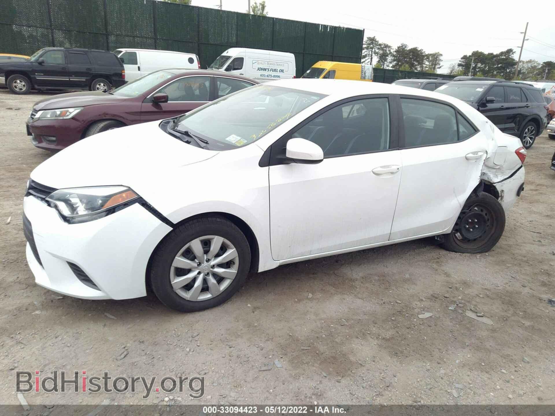 2015 TOYOTA COROLLA - VIN: 5YFBURHE4FP356130 - Фото 2