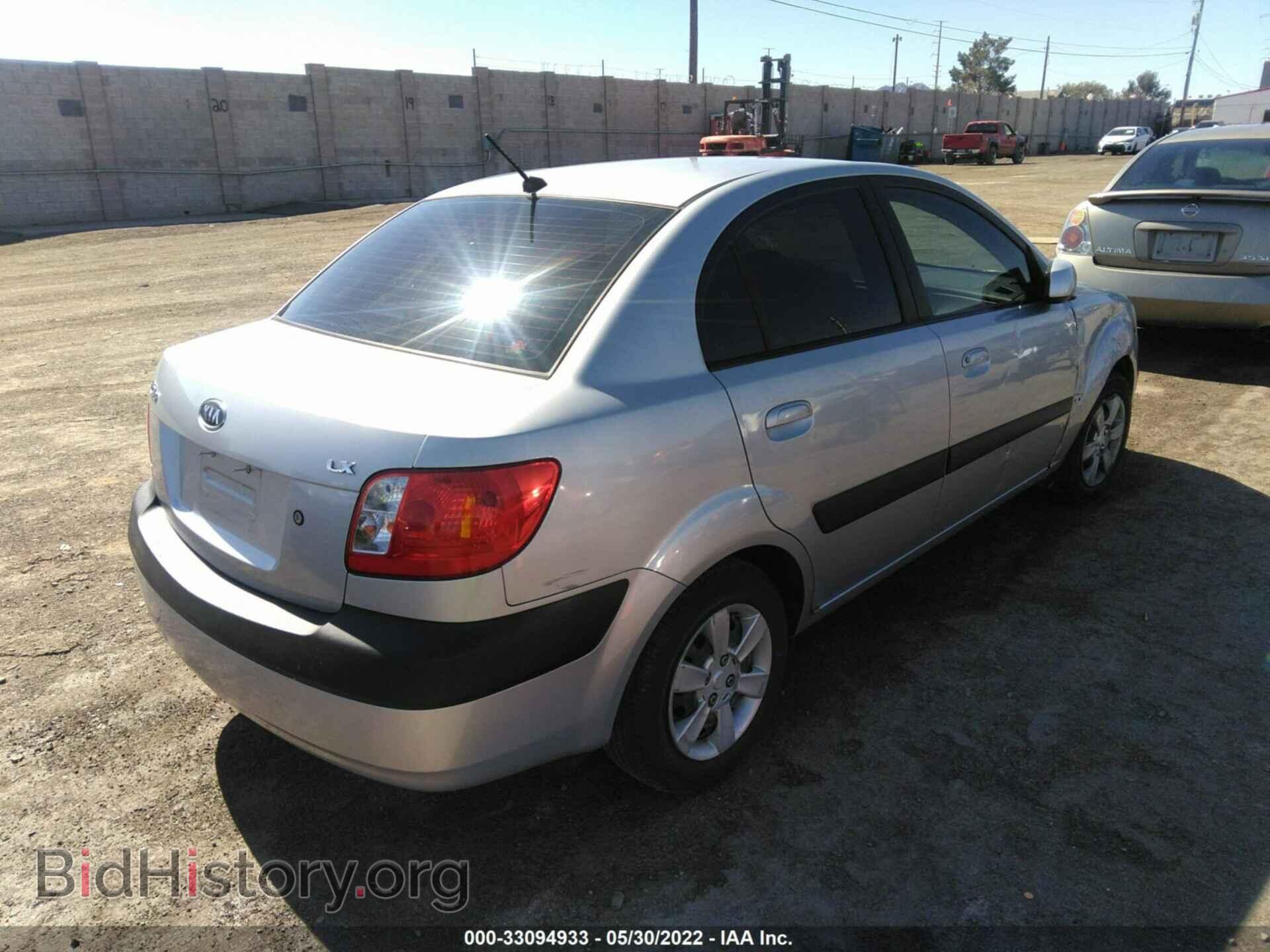 2007 KIA RIO - VIN: KNADE123376242964 - Фото 4