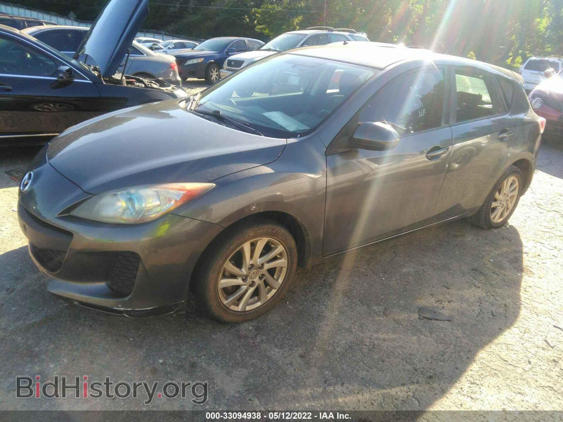 2012 MAZDA MAZDA3 - VIN: JM1BL1L74C1541372 - Фото 2