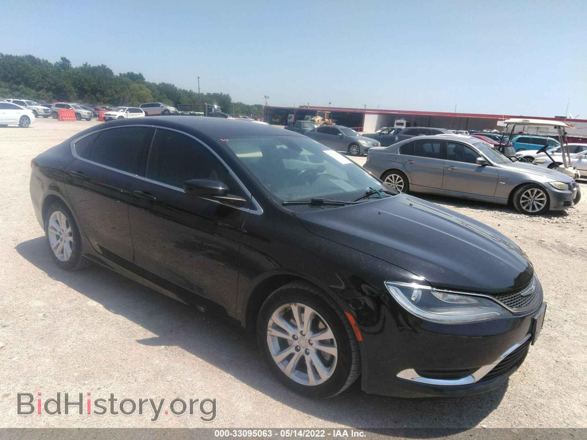 Фотография 1C3CCCAB2FN504555 - CHRYSLER 200 2015