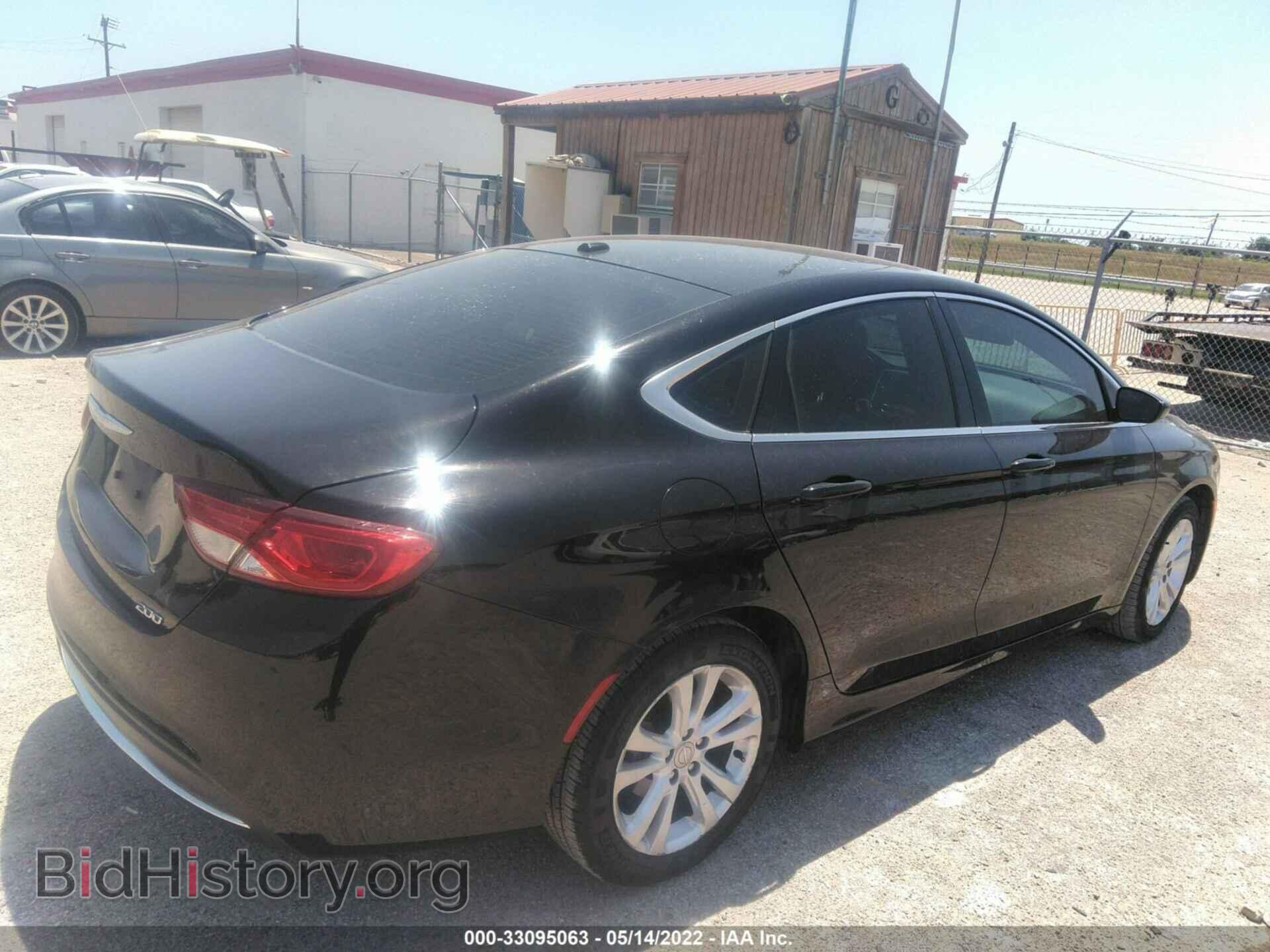 2015 CHRYSLER 200 - VIN: 1C3CCCAB2FN504555 - Фото 4