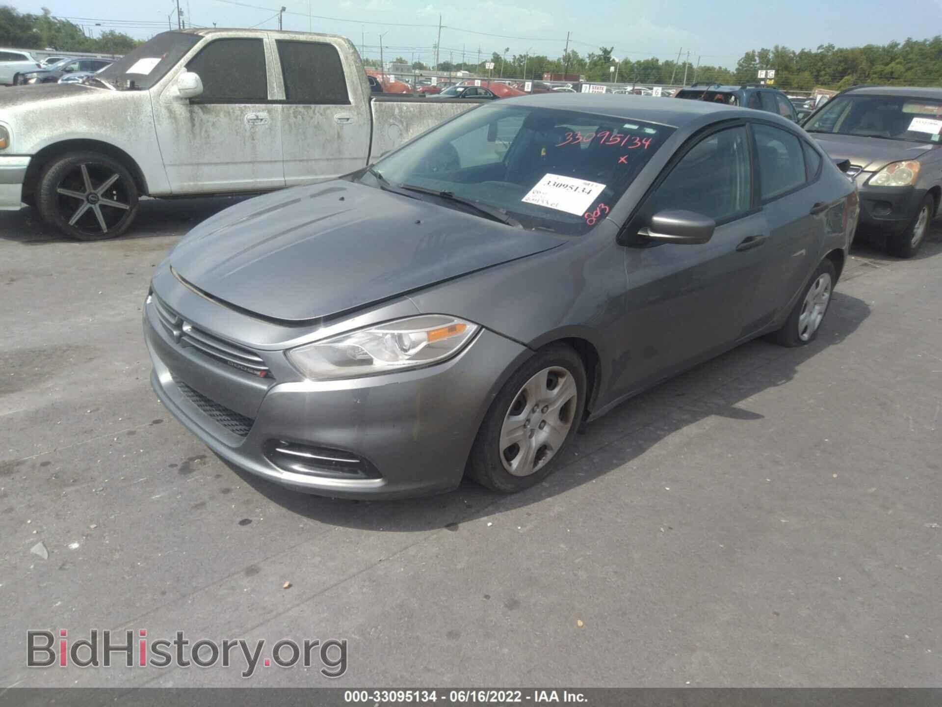 2013 DODGE DART - VIN: 1C3CDFAA8DD100572 - Фото 2