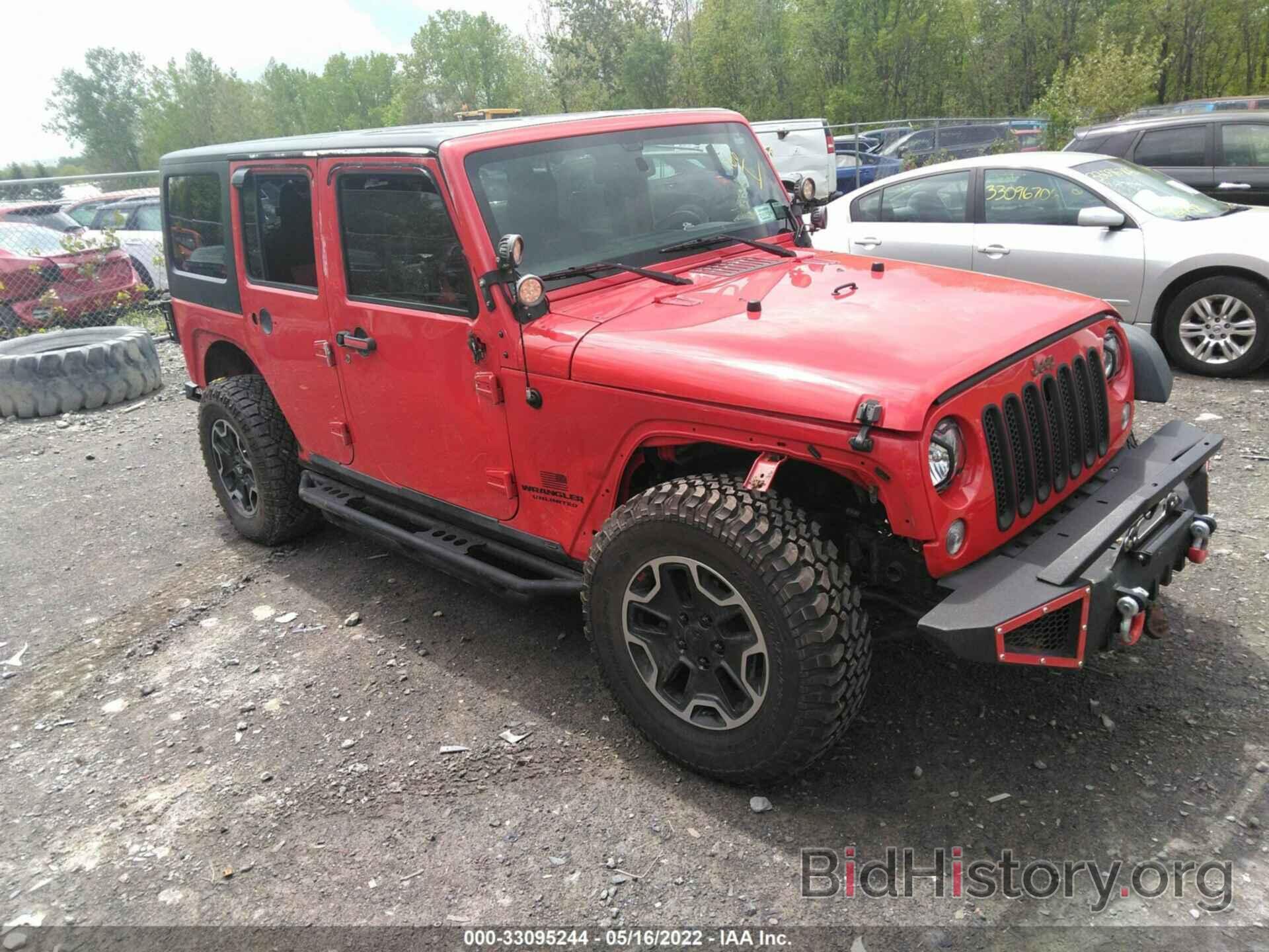 Photo 1C4BJWDGXFL593387 - JEEP WRANGLER UNLIMITED 2015