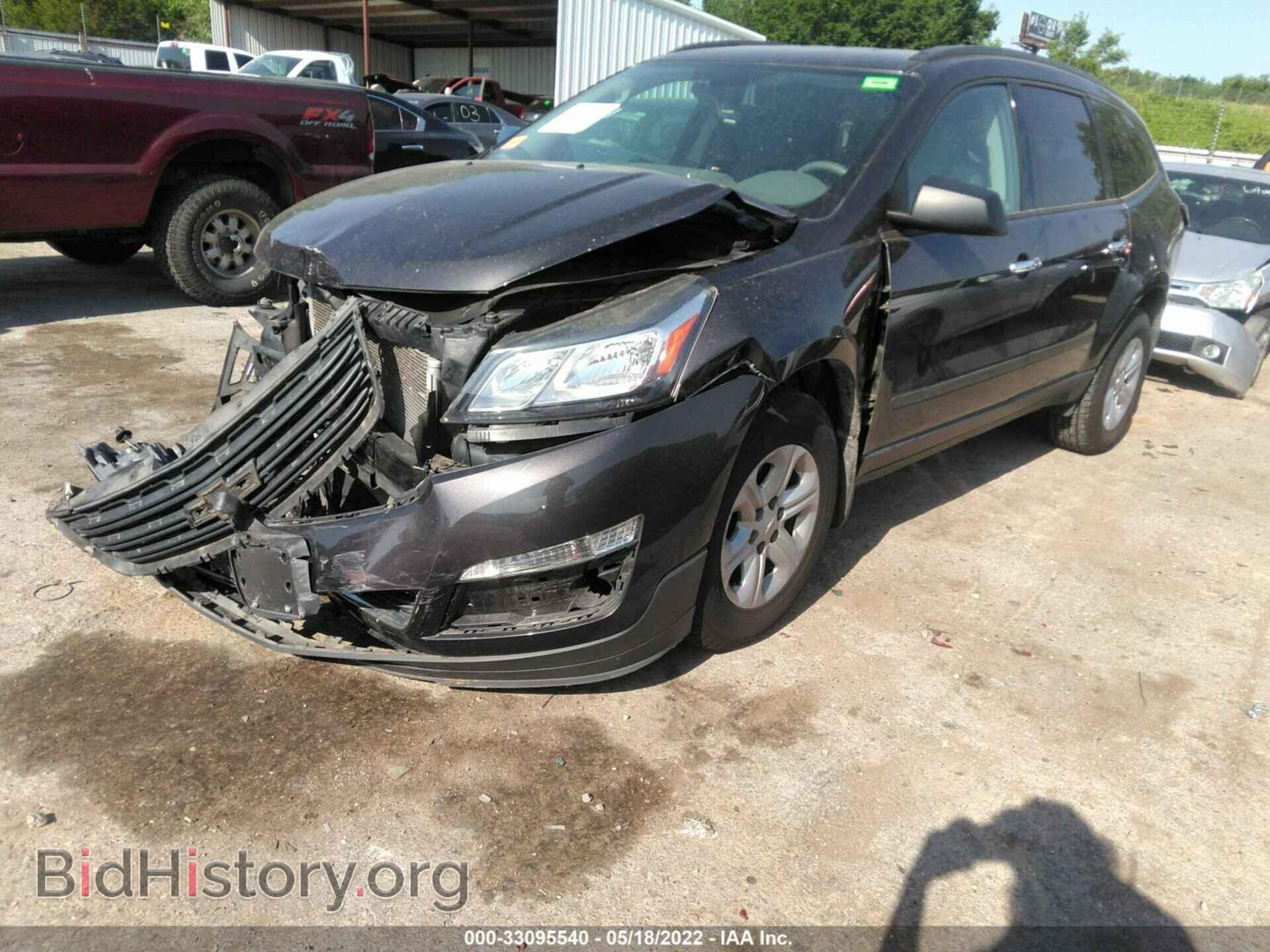 2015 CHEVROLET TRAVERSE - VIN: 1GNKRFKD0FJ236479 - Фото 2