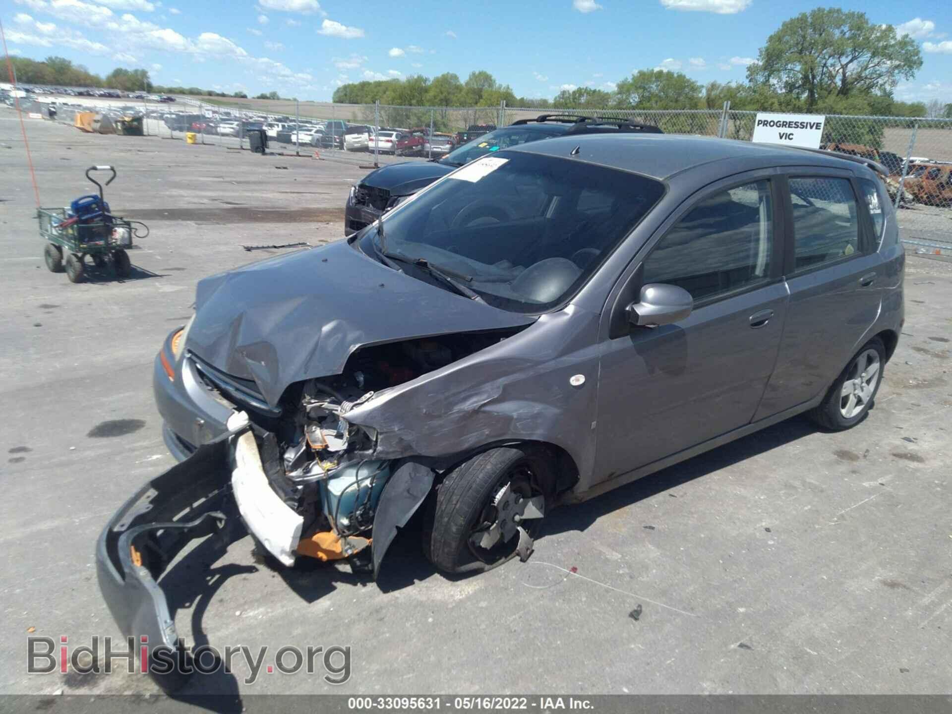 2007 CHEVROLET AVEO - VIN: KL1TD66617B791970 - Фото 2