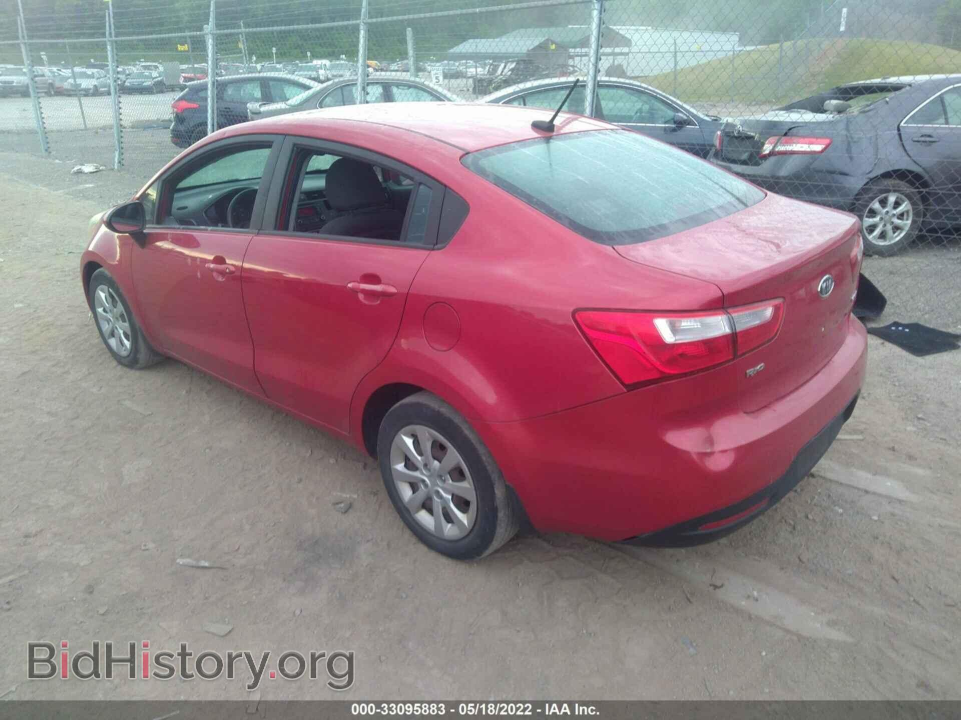 2012 KIA RIO - VIN: KNADN4A37C6063632 - Фото 3