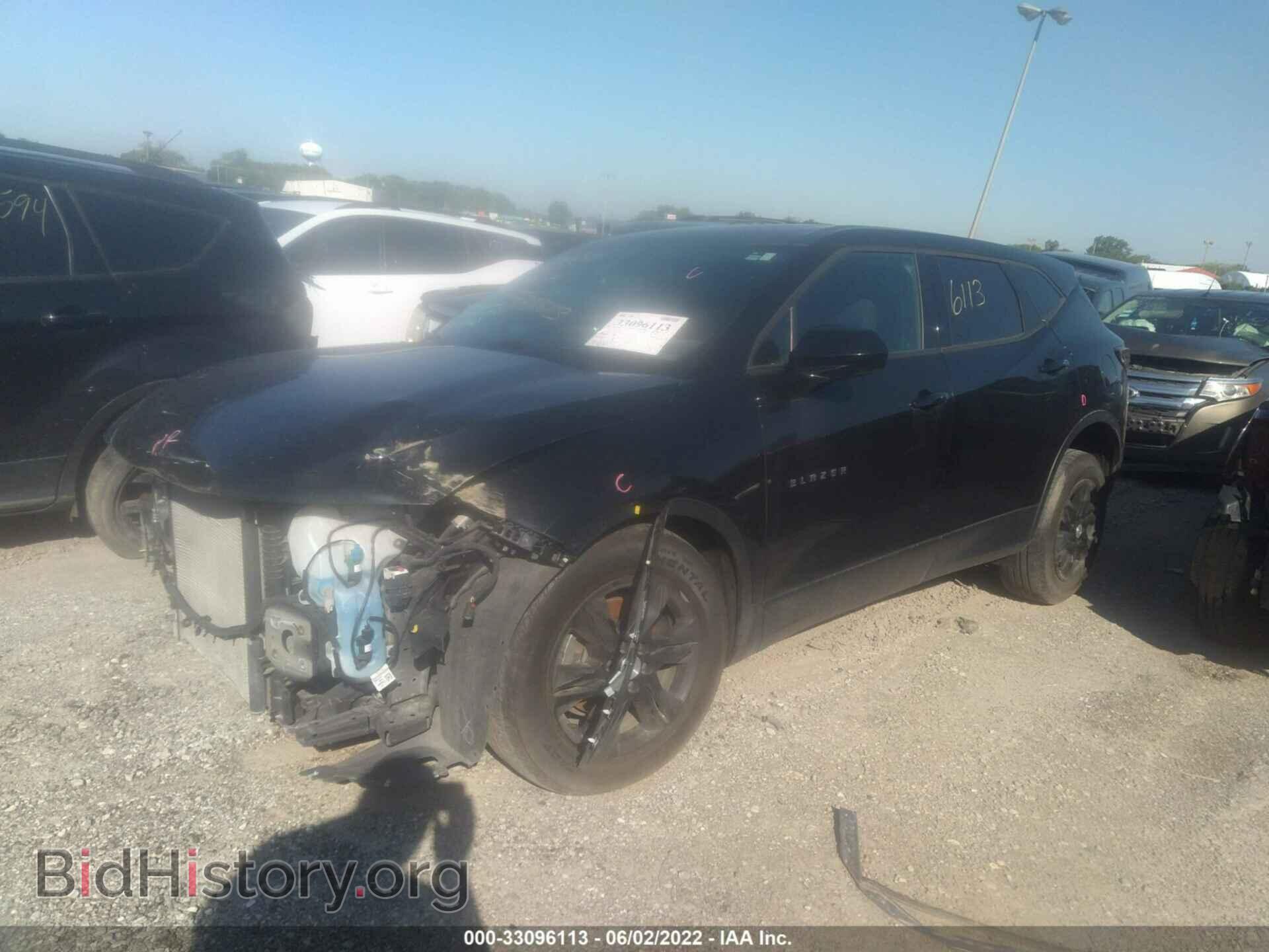 2020 CHEVROLET BLAZER - VIN: 3GNKBCRS0LS562509 - Фото 2